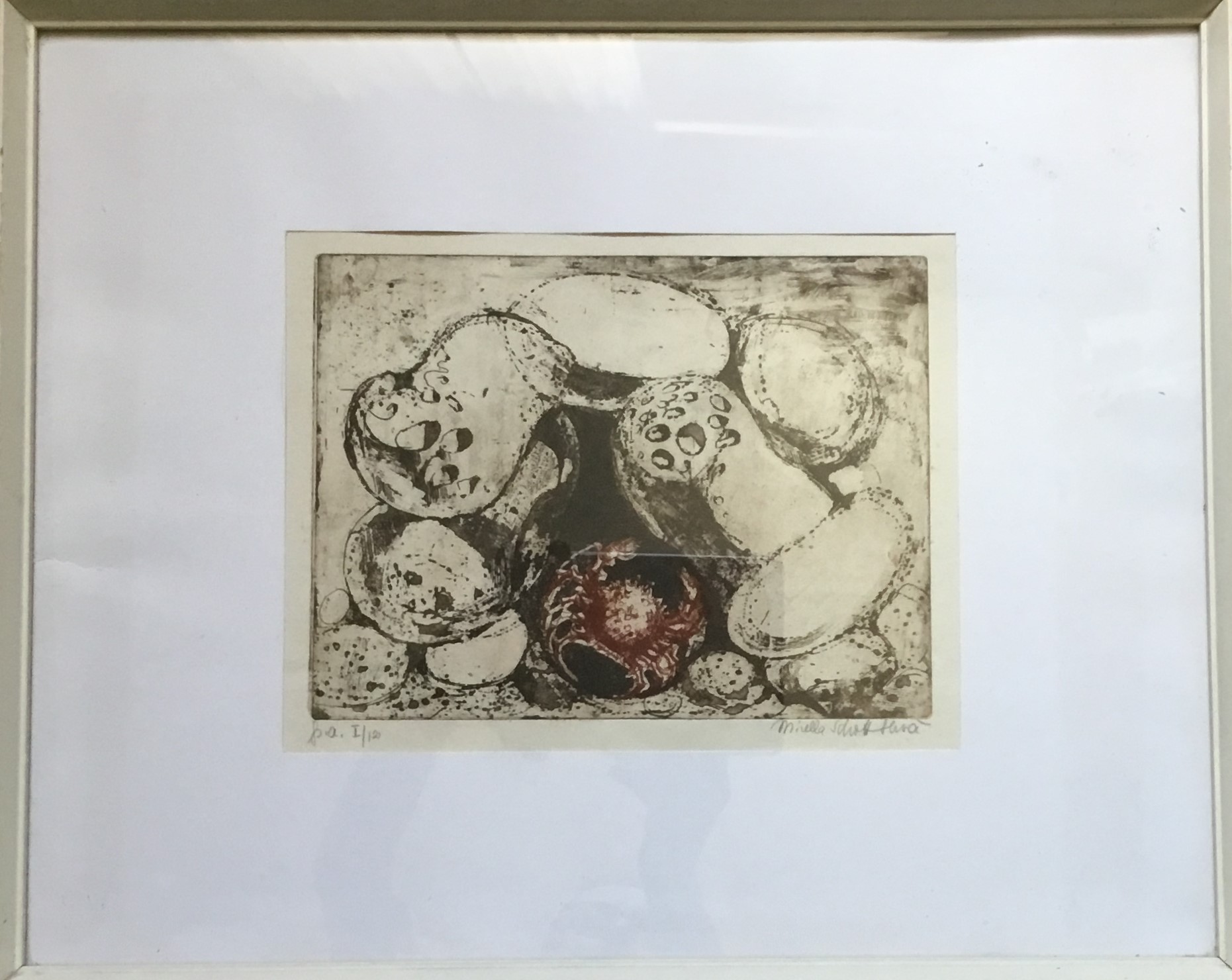 Prova d'artista, Prova d'artista (stampa composita, stampa composita) di Mirella Schott Sbisà (attribuito) - ambito Italia nord-orientale (seconda metà XX)