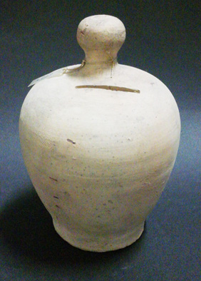 carusiellu, caruseddu (salvadanaio, ARREDI E SUPPELLETTILI/ CONTENITORI, RECIPIENTI E OGGETTI DI USO DOMESTICO)