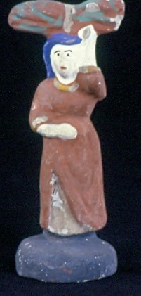 figura presepiale, pasturielli (immaginetta, sacra, RITUALITÀ/ OGGETTI DEVOZIONALI)