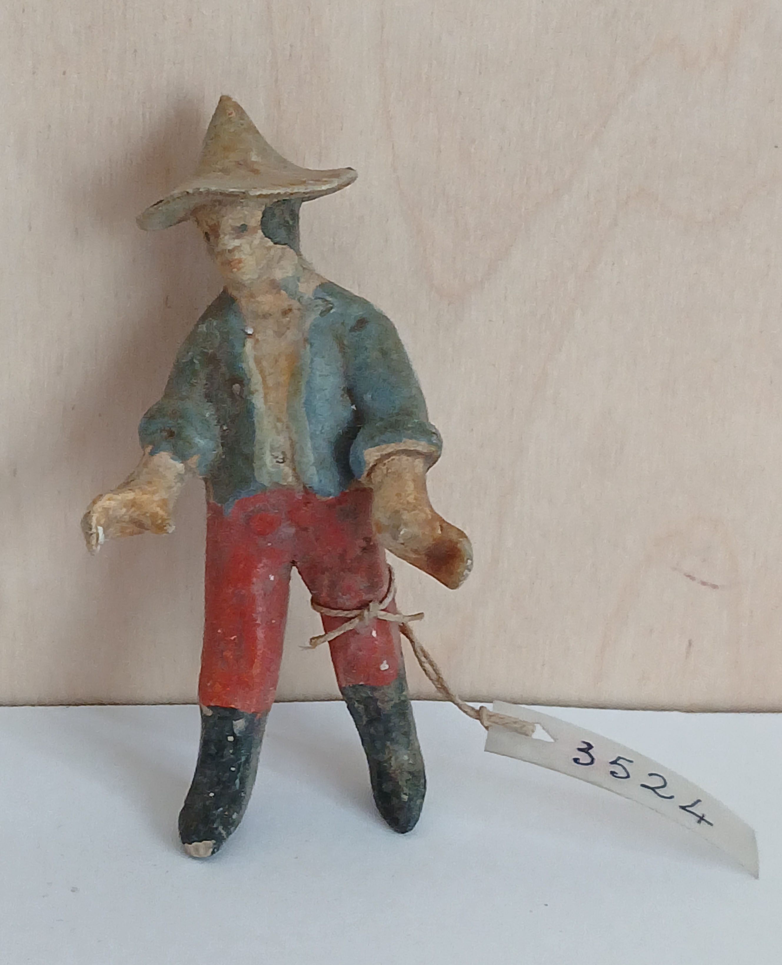 figura presepiale, pasturielli (immaginetta, sacra, RITUALITÀ/ OGGETTI DEVOZIONALI)