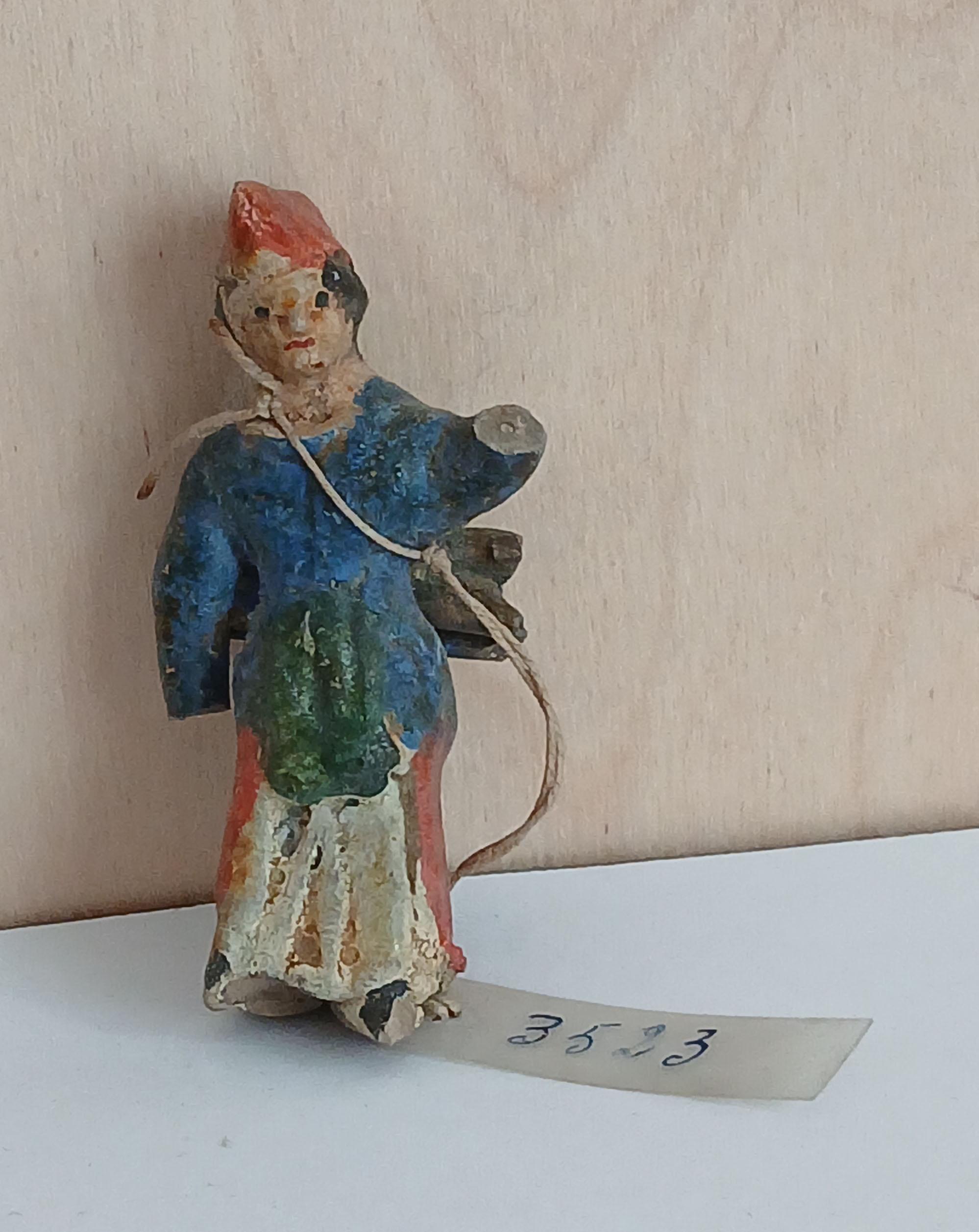 figura presepiale, pasturielli (immaginetta, sacra, RITUALITÀ/ OGGETTI DEVOZIONALI)