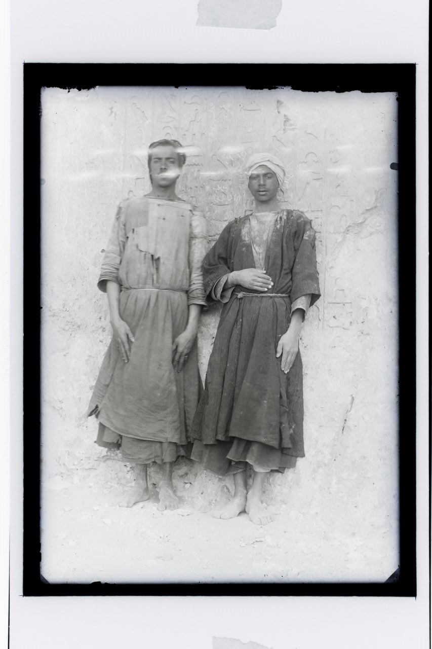 Spedizioni Archeologiche Italiane, Egittologia, Antropologia (negativo) di Marro, Giovanni (attribuito) - Missione Archeologica Italiana in Egitto (prima metà XX)