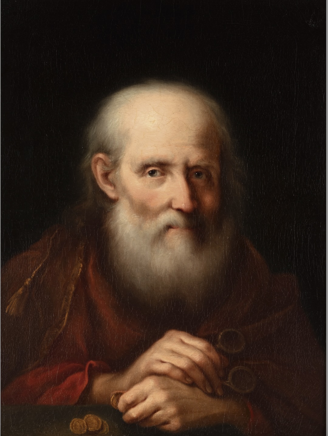 Usuraio, Usuraio (dipinto, pendant) di Nogari Giuseppe - ambito veneziano (metà XVIII secolo)