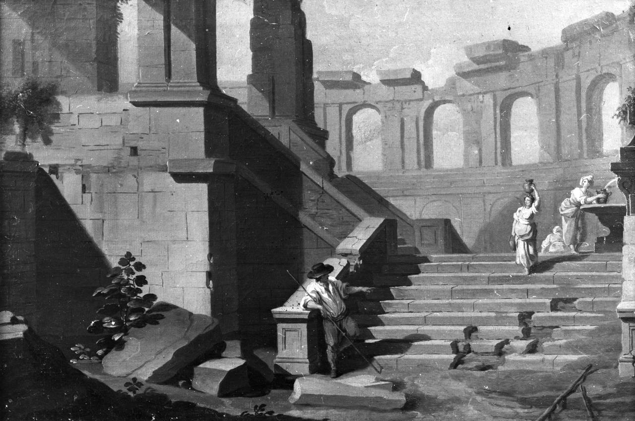 fontana (dipinto) di Zocchi Giuseppe (XVIII)