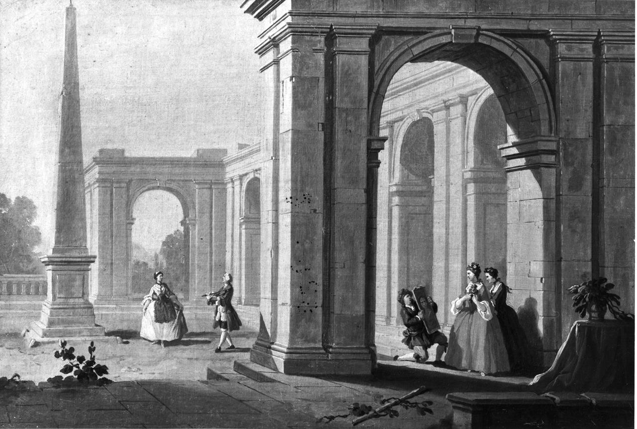 allegoria della Giovinezza (dipinto) di Zocchi Giuseppe (XVIII)