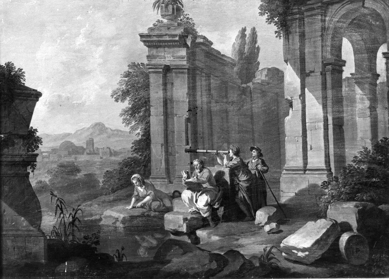 allegoria della Vista (dipinto) di Zocchi Giuseppe (XVIII)