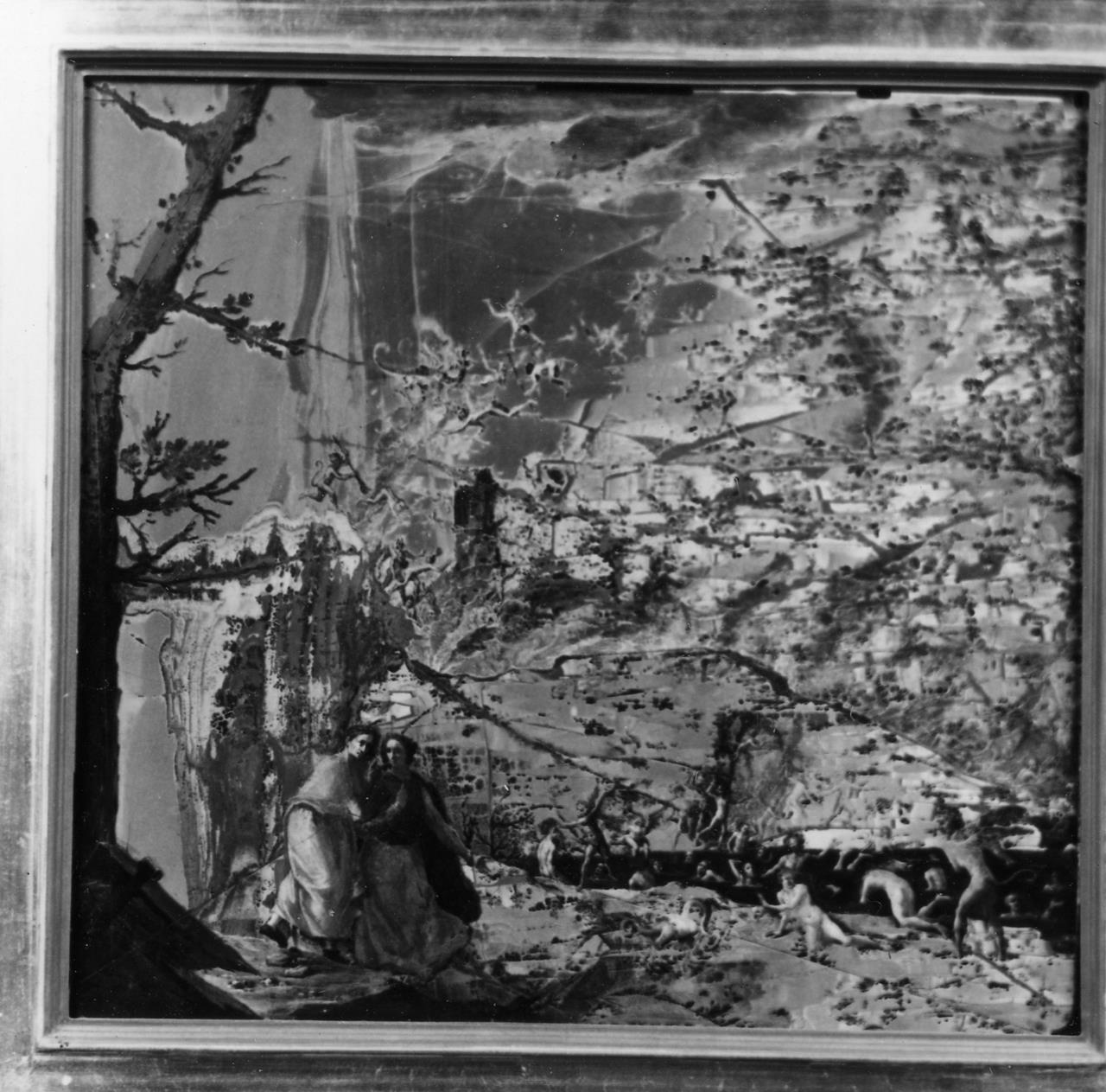 Dante e Virgilio all'Inferno (dipinto) di Ligozzi Francesco (XVII)