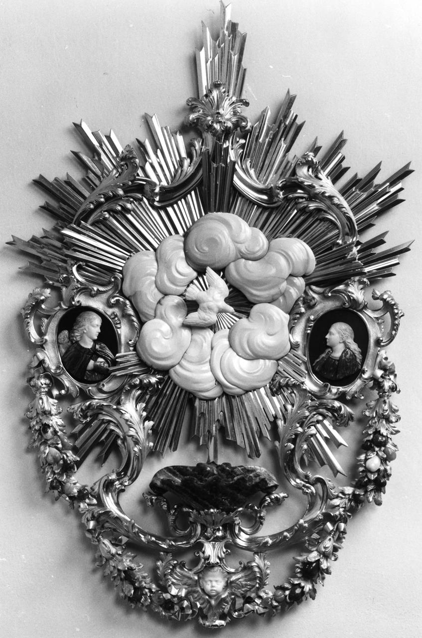 Annunciazione (acquasantiera) - manifattura granducale (inizio XVIII)