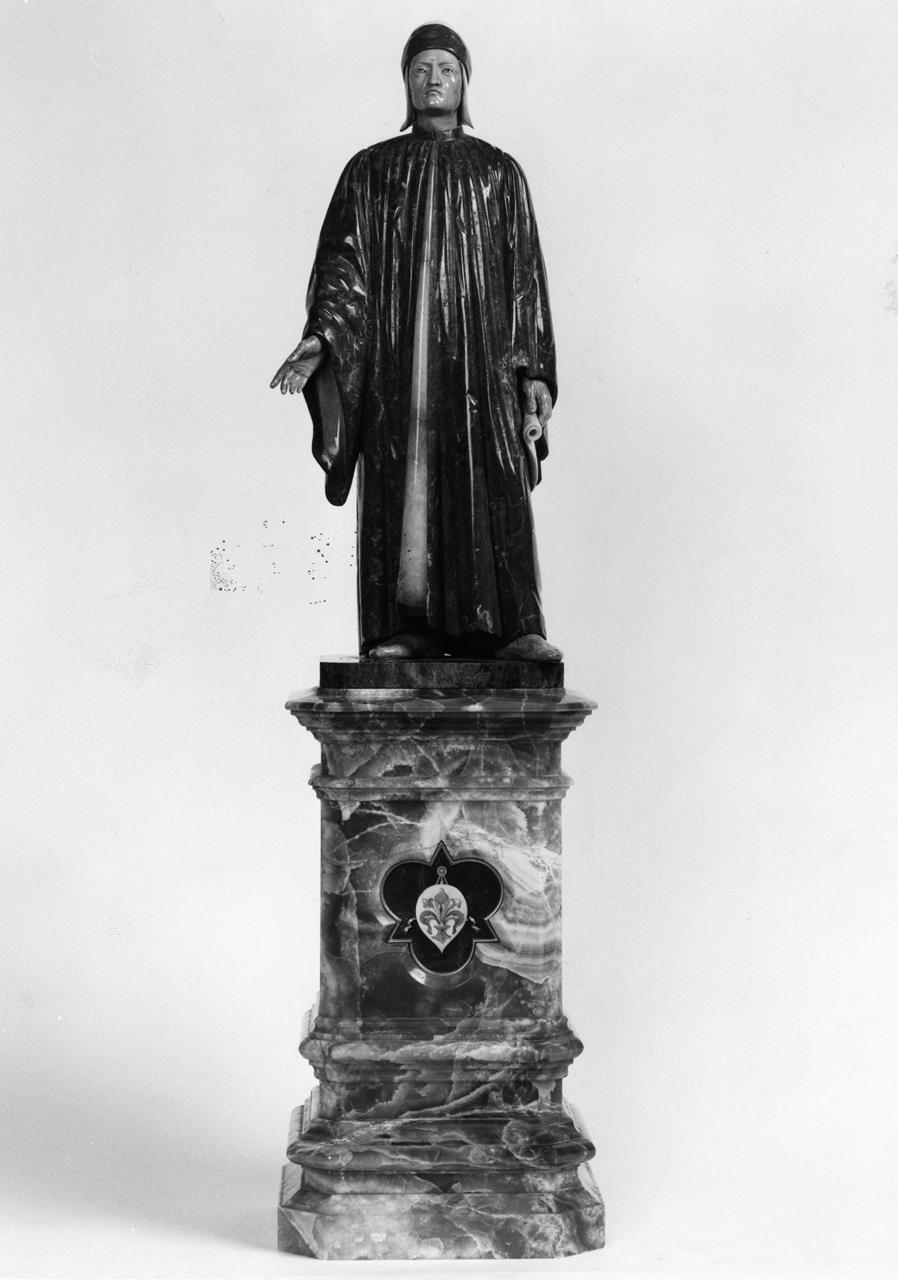 Dante ambasciatore presso Bonifacio VIII (statua) di Ricci Paolo (XIX)