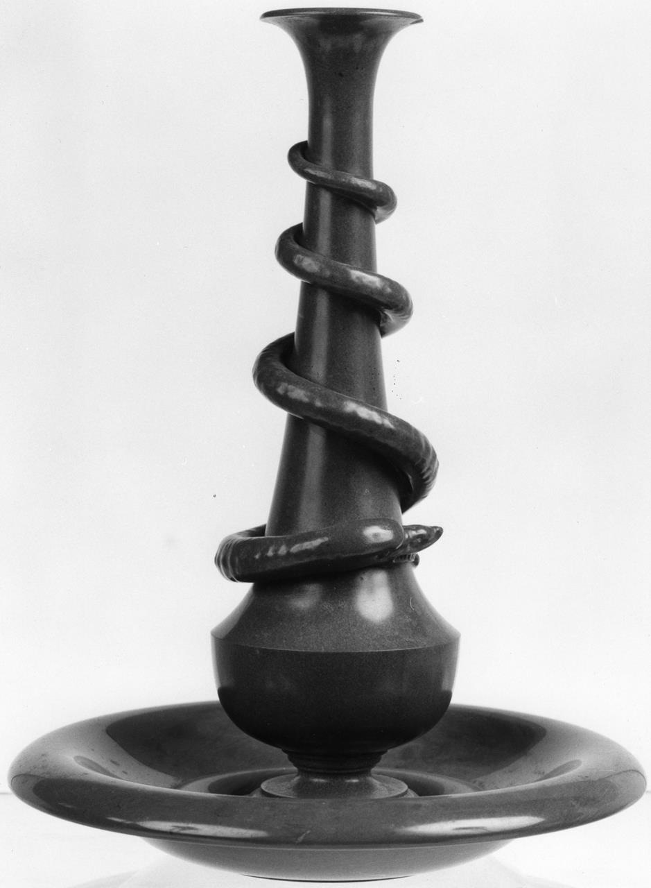 vaso - manifattura fiorentina (XIX)