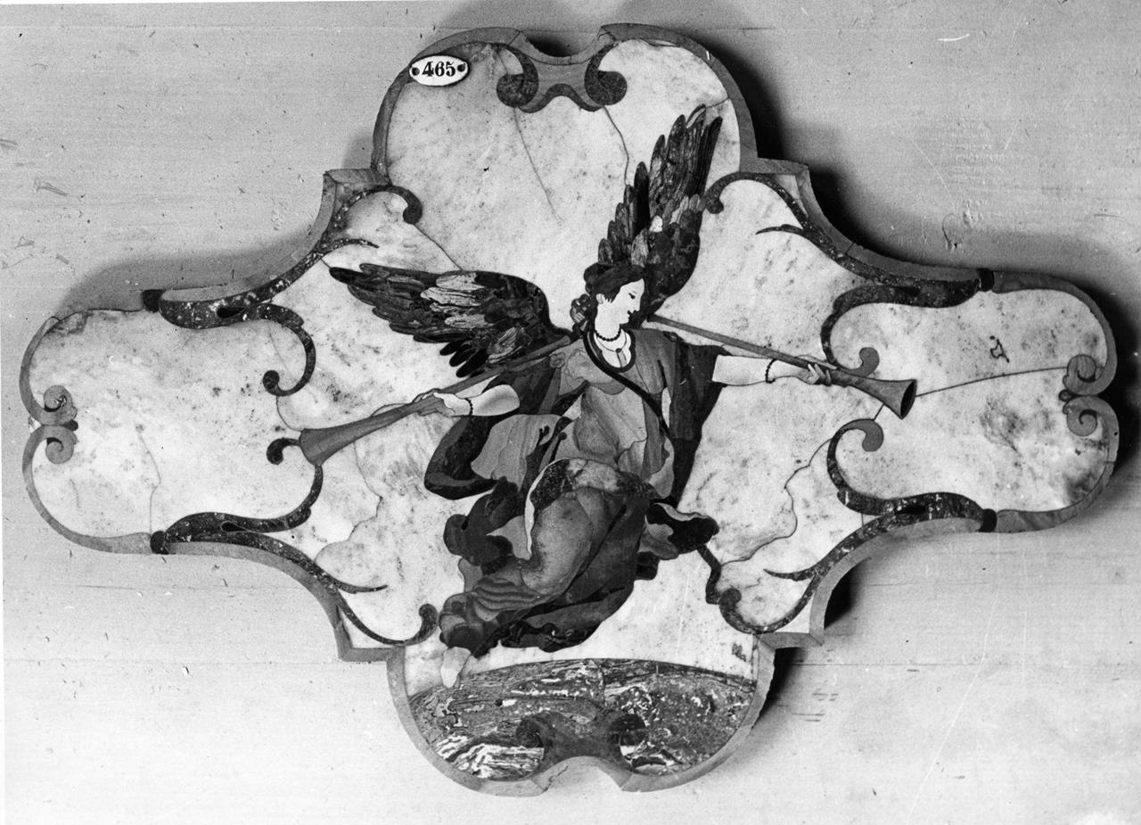 La Fama (formella) di Barbatelli Bernardino detto Poccetti - manifattura di Praga (XVII)