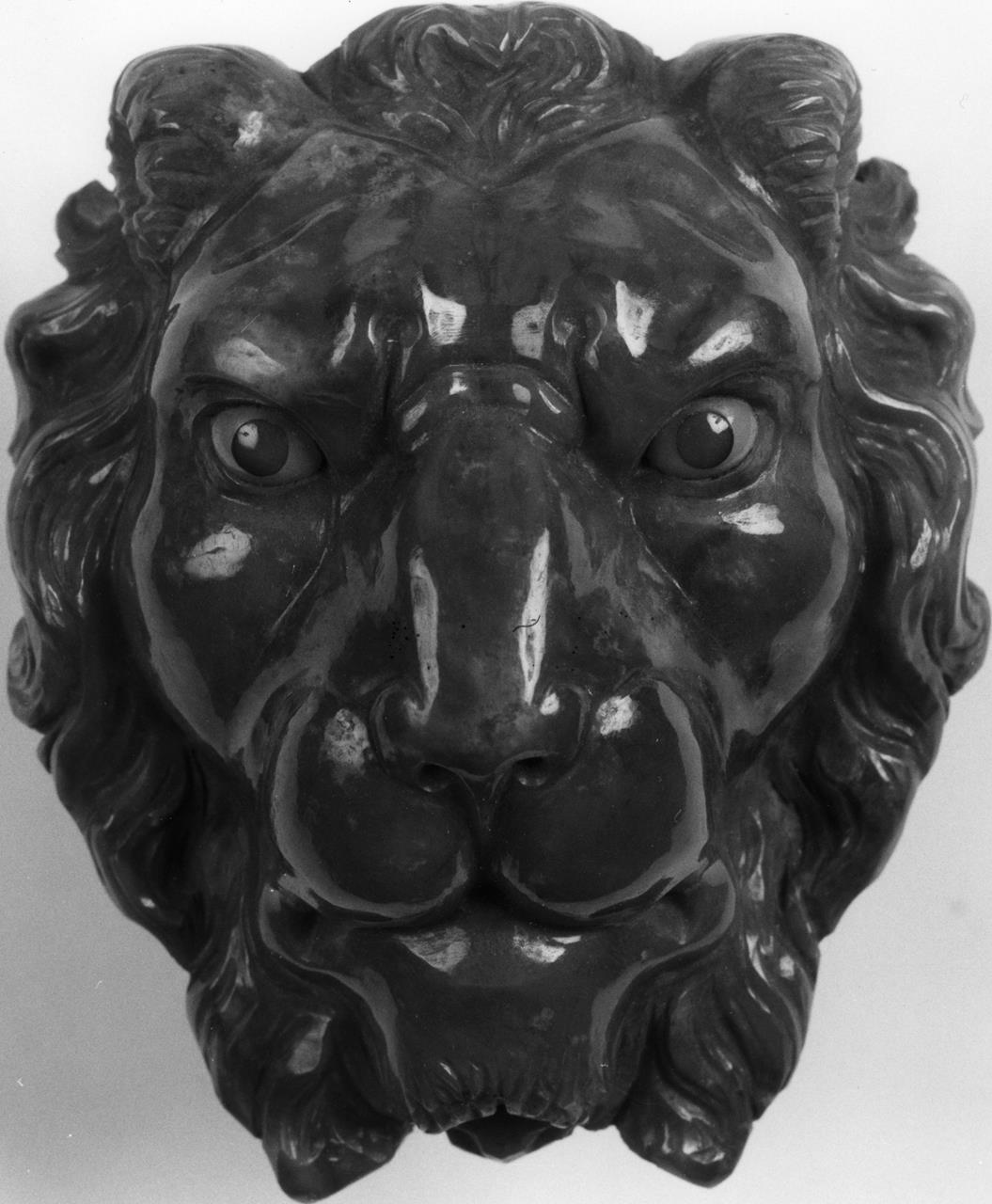 protome leonina (rilievo) - manifattura granducale (metà XVII)