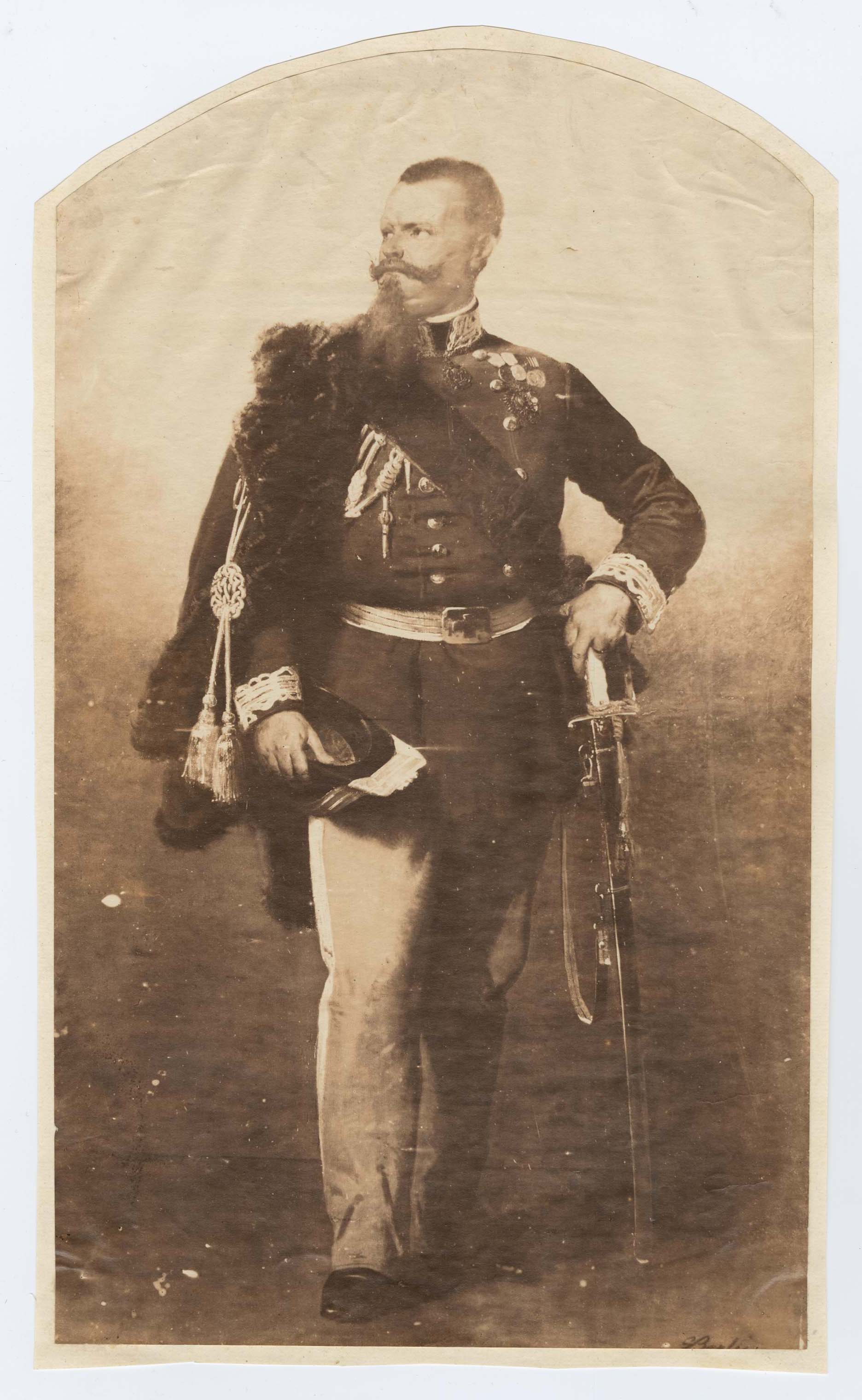 Ritratti fotografici - Vittorio Emanuele II (positivo) di Anonimo (ultimo quarto XIX)