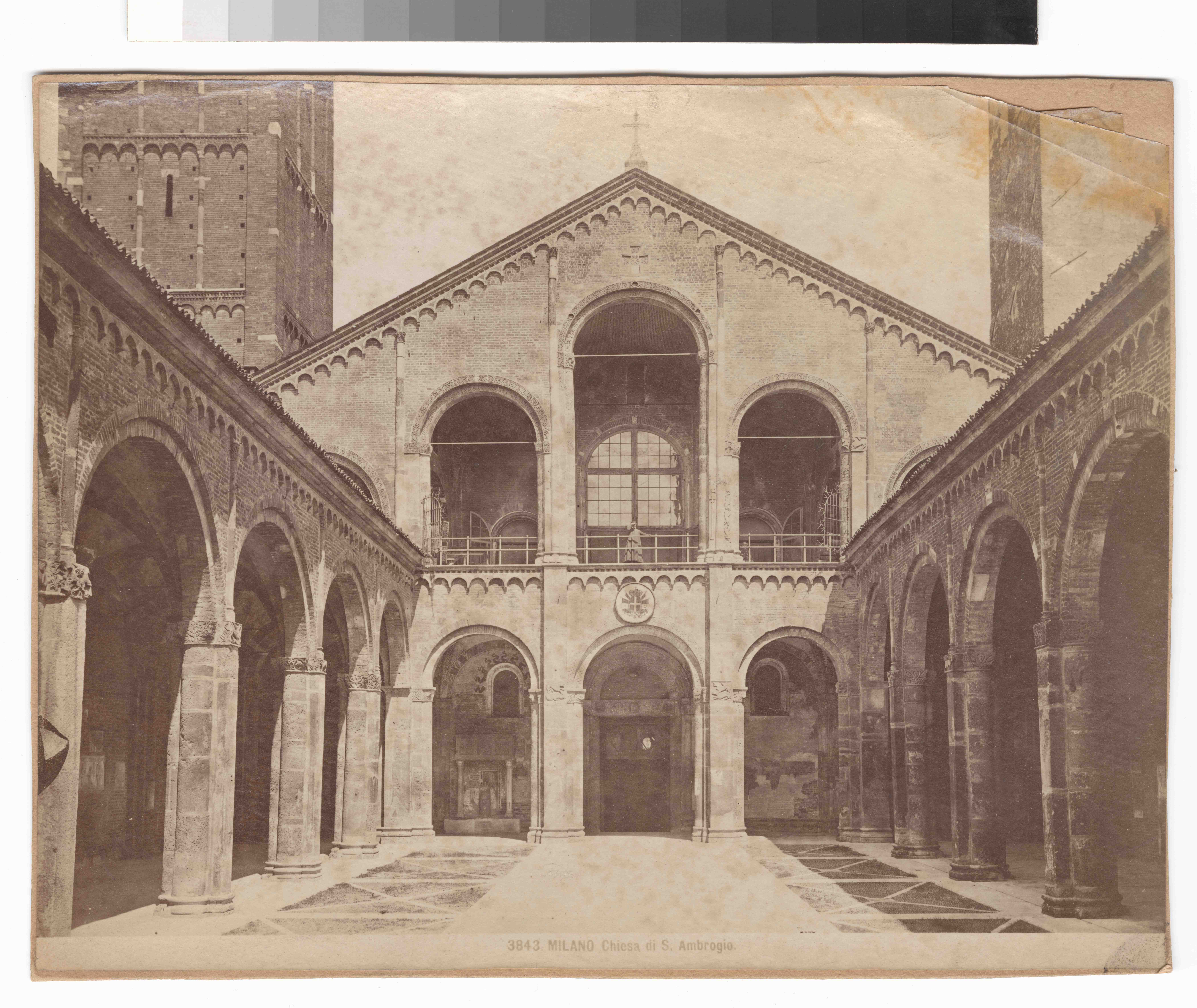 Lombardia - Milano - Chiesa di S. Ambrogio (positivo) di Brogi, Giacomo (ultimo quarto XIX)