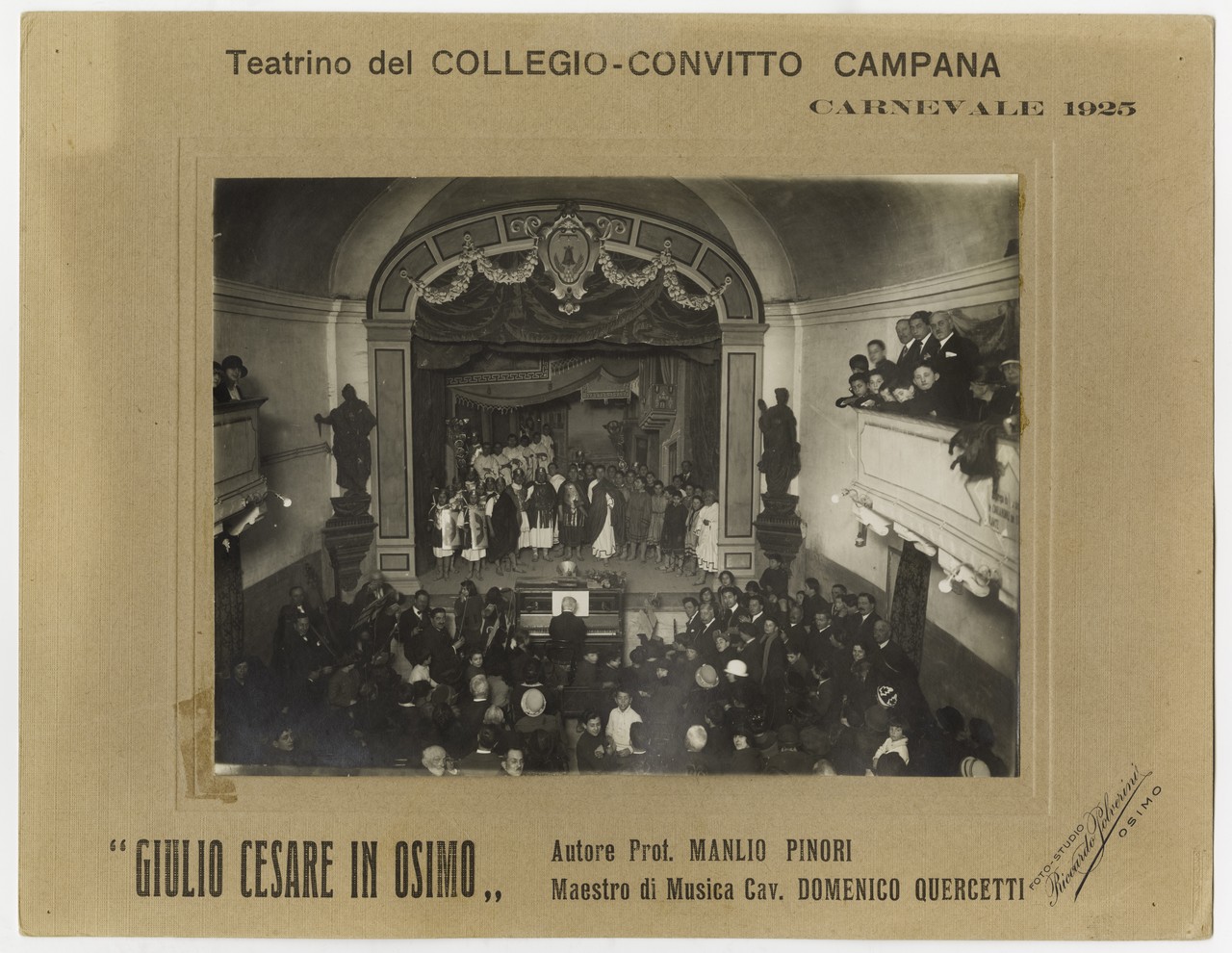 Marche - Osimo - Palazzo Campana (positivo) di Polverini, Riccardo (XX)