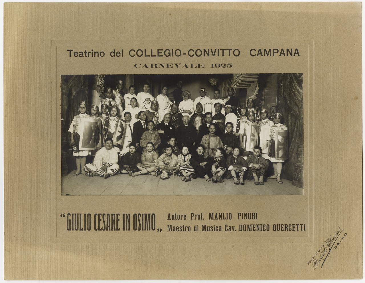 Marche - Osimo - Palazzo Campana (positivo) di Polverini, Riccardo (XX)