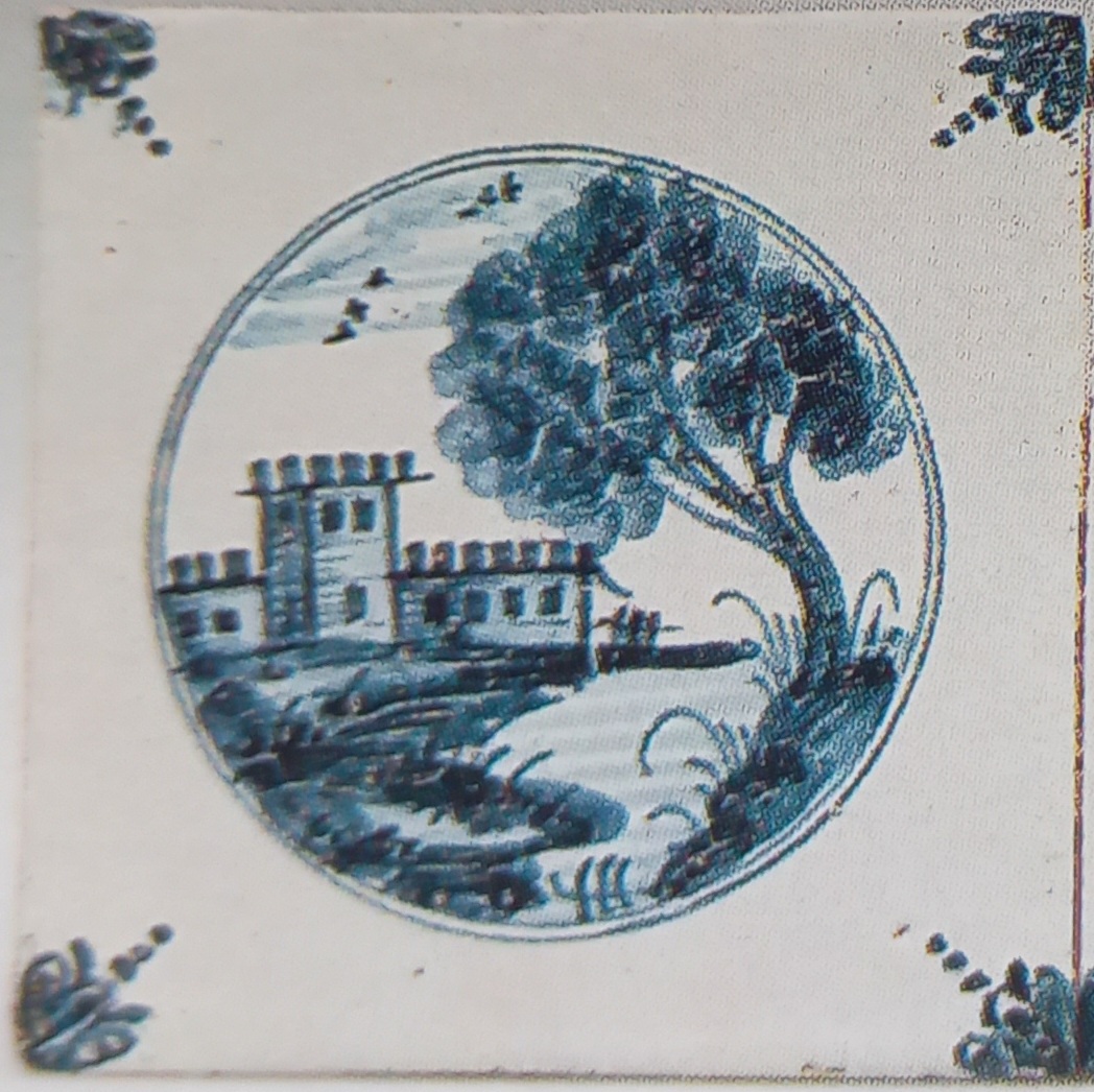 piastrella di Antonibon, Giovanni Battista (bottega) - manifattura novese (XVIII)