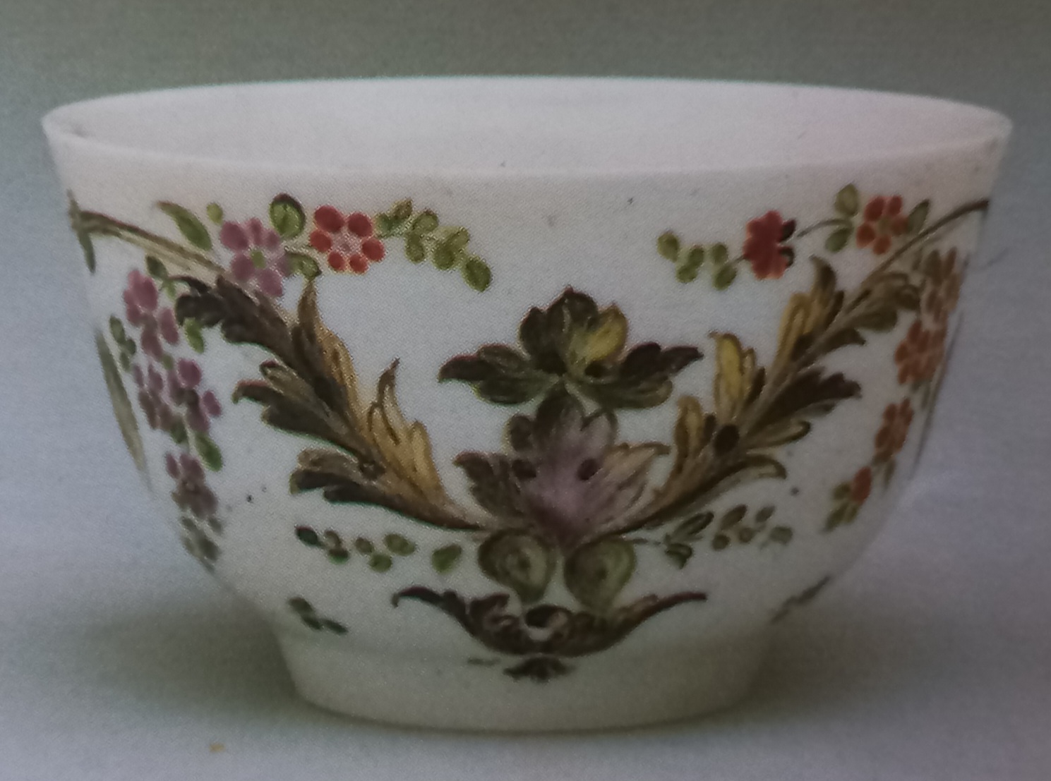 tazzina di Antonibon - Parolin (bottega) - manifattura novese (XVIII)