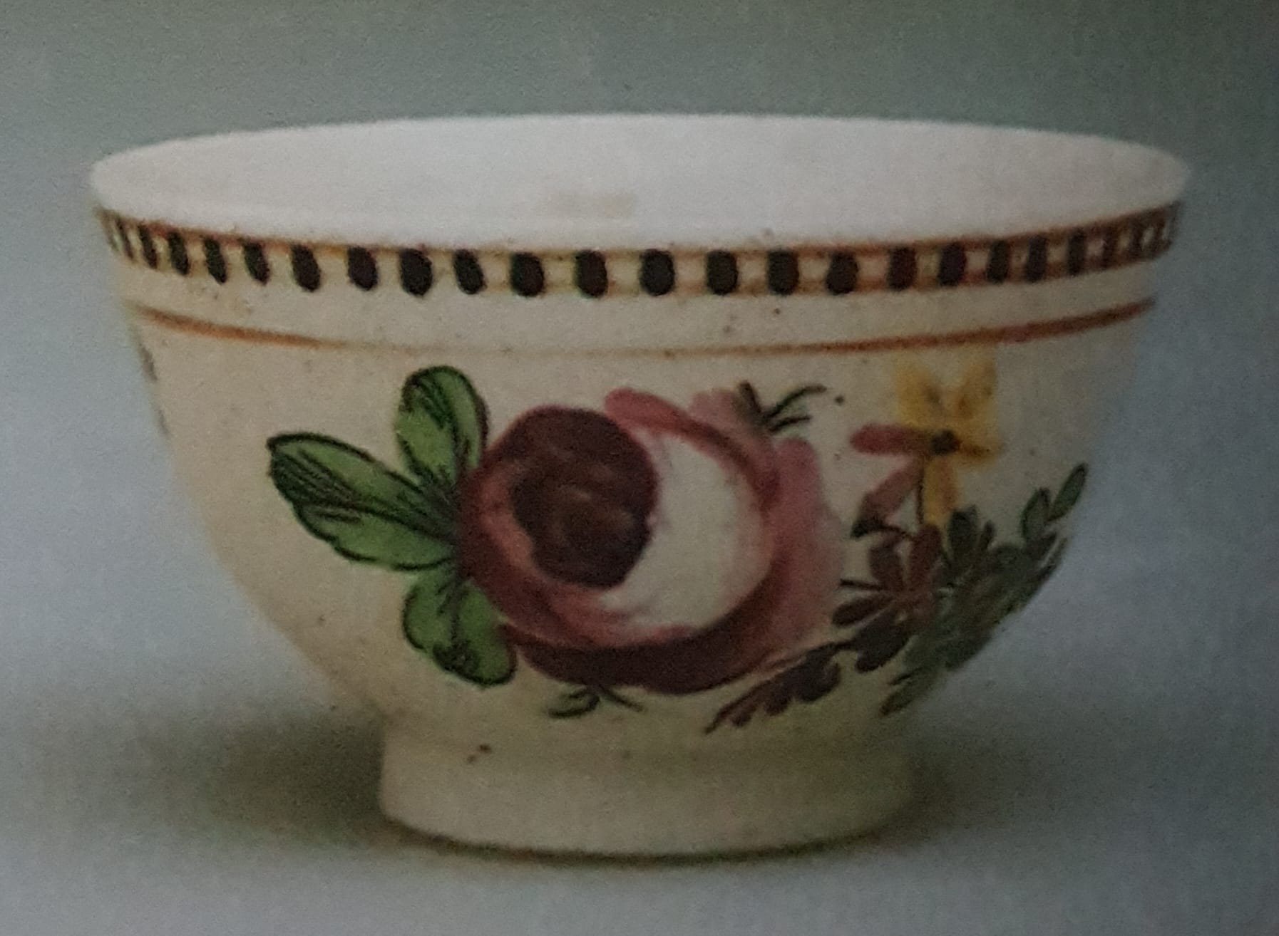 tazzina di Antonibon - Parolin (bottega) - manifattura novese (XVIII)