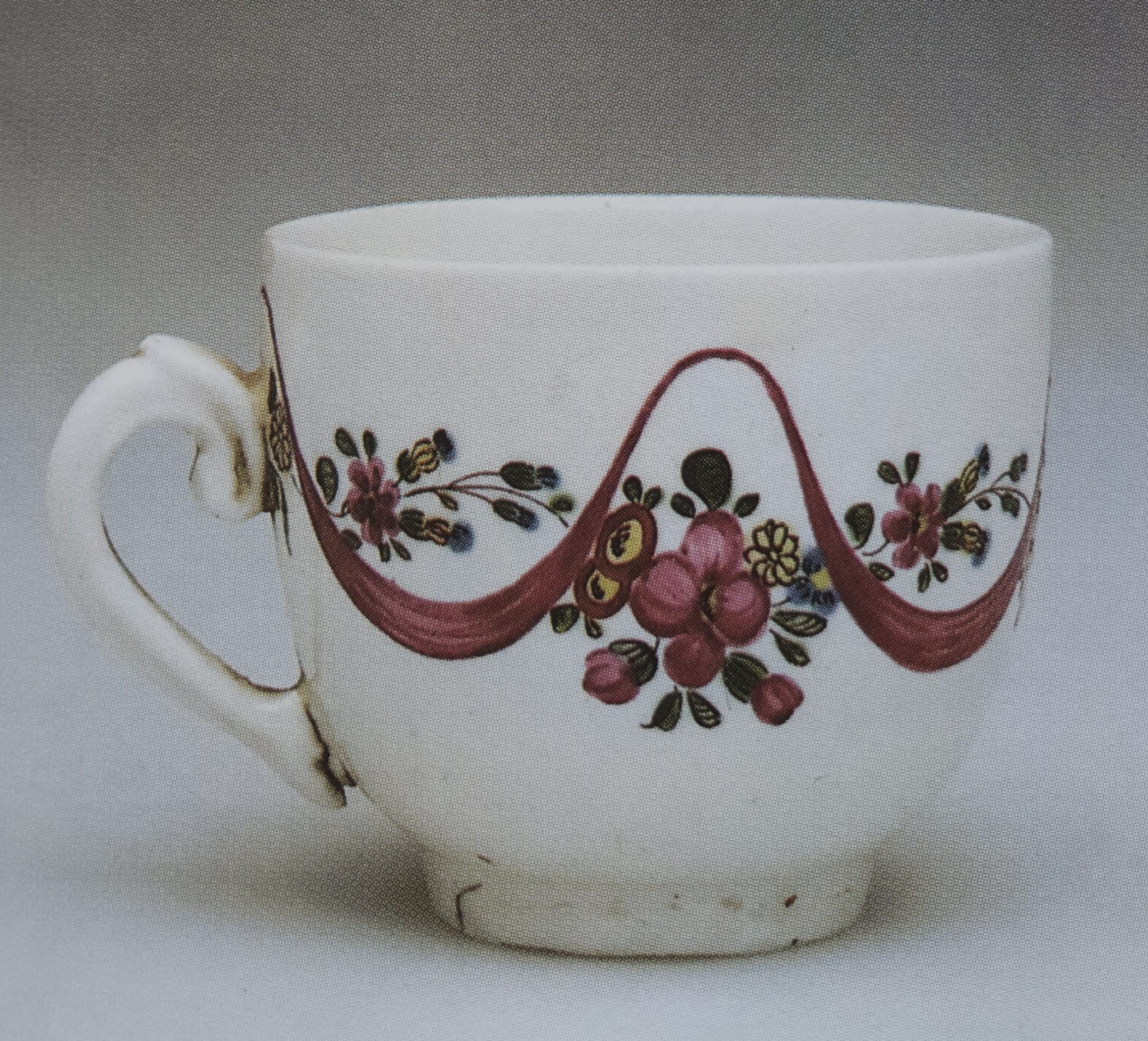 tazzina di Antonibon - Parolin (bottega) - manifattura novese (XVIII)