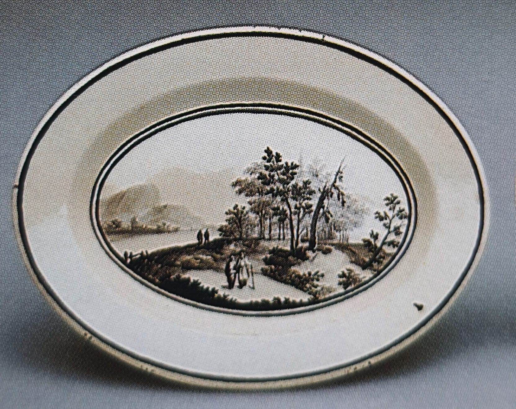 piattino di Manifattura Antonibon, Nove, prima metà del secolo XIX (bottega) - manifattura novese (prima metà XIX)