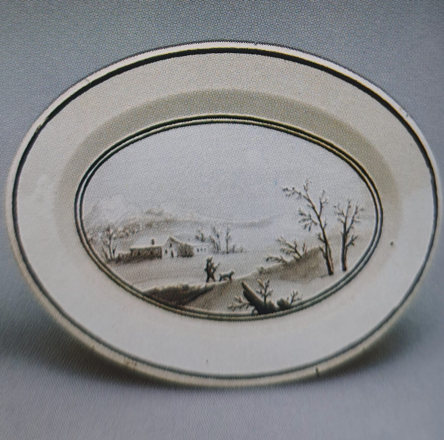 piattino di Manifattura Antonibon, Nove, prima metà del secolo XIX (bottega) - manifattura novese (prima metà XIX)