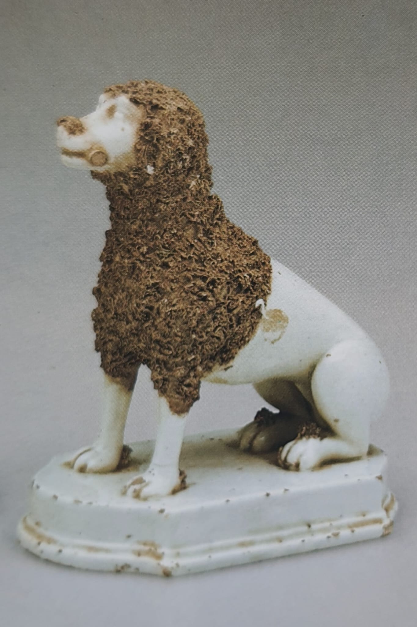 statuetta zoomorfa di Manifattura Antonibon, Nove, periodo Baroni (bottega) - manifattura novese (primo quarto XIX)