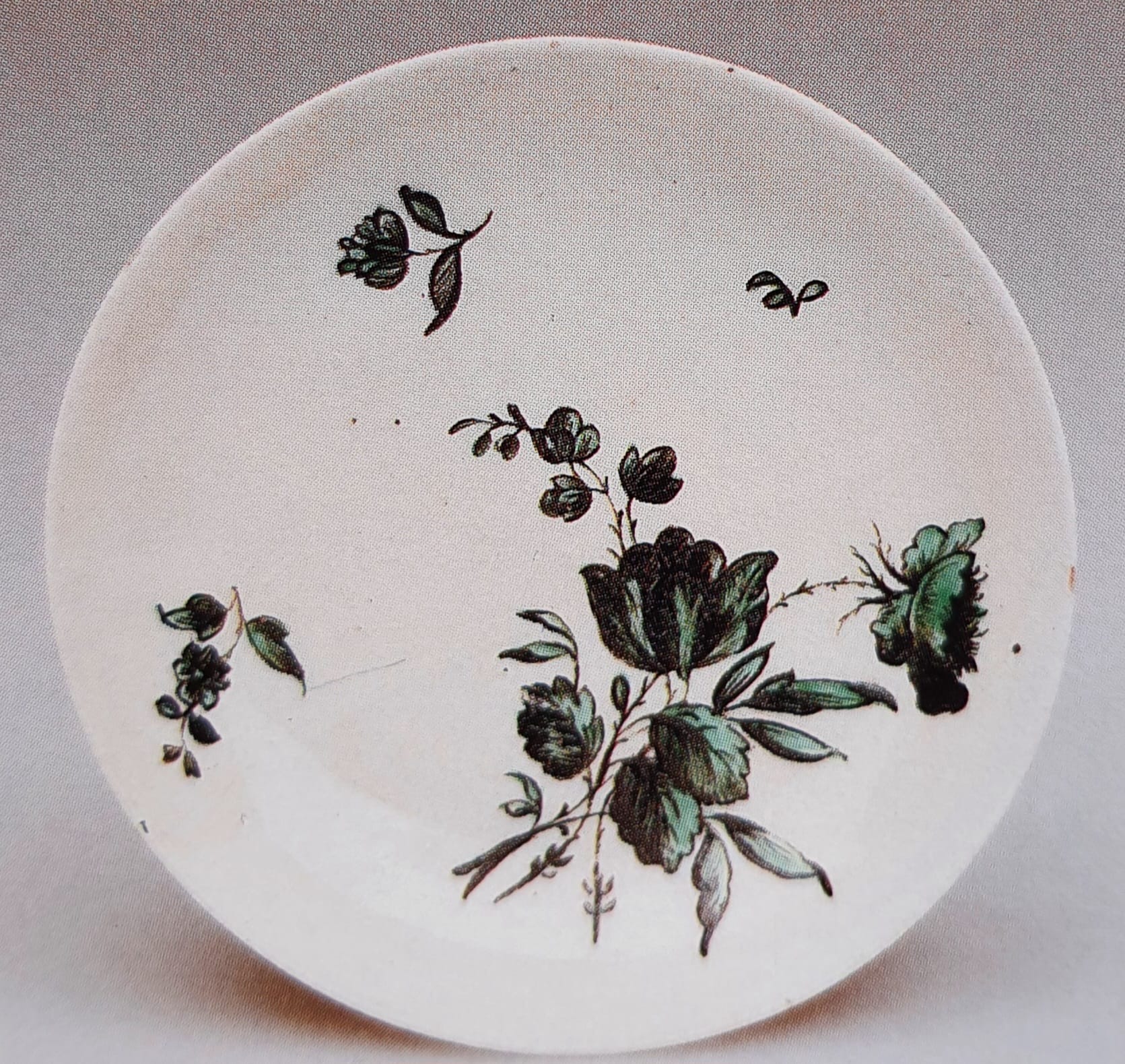 piattino di Antonibon - Parolin (bottega) - manifattura novese (XVIII)