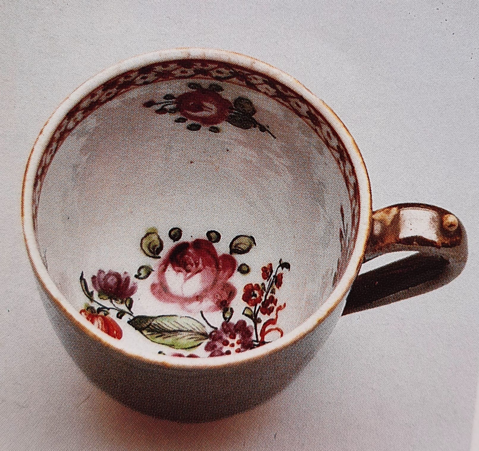 tazzina di Antonibon - Parolin (bottega) - manifattura novese (XVIII)