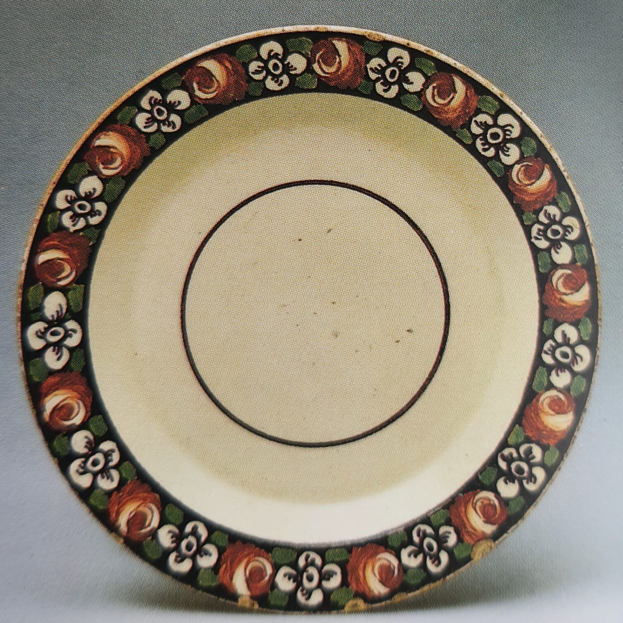 piatto di Bernardi, Bortolo (bottega) - manifattura novese (XiX)