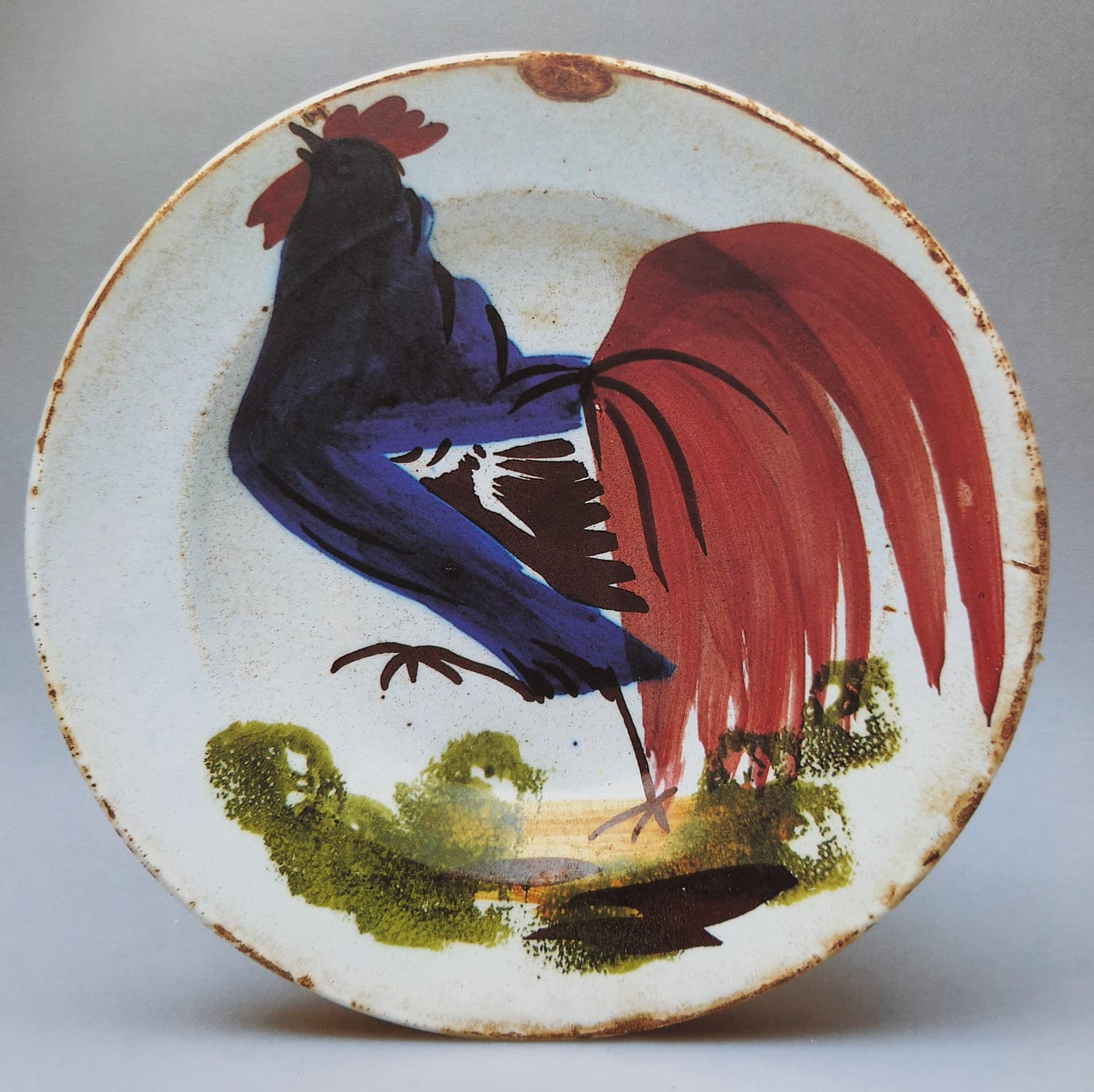 piatto di Manifattura Antonibon, Nove, primo Novecento (bottega) - manifattura novese (XX)