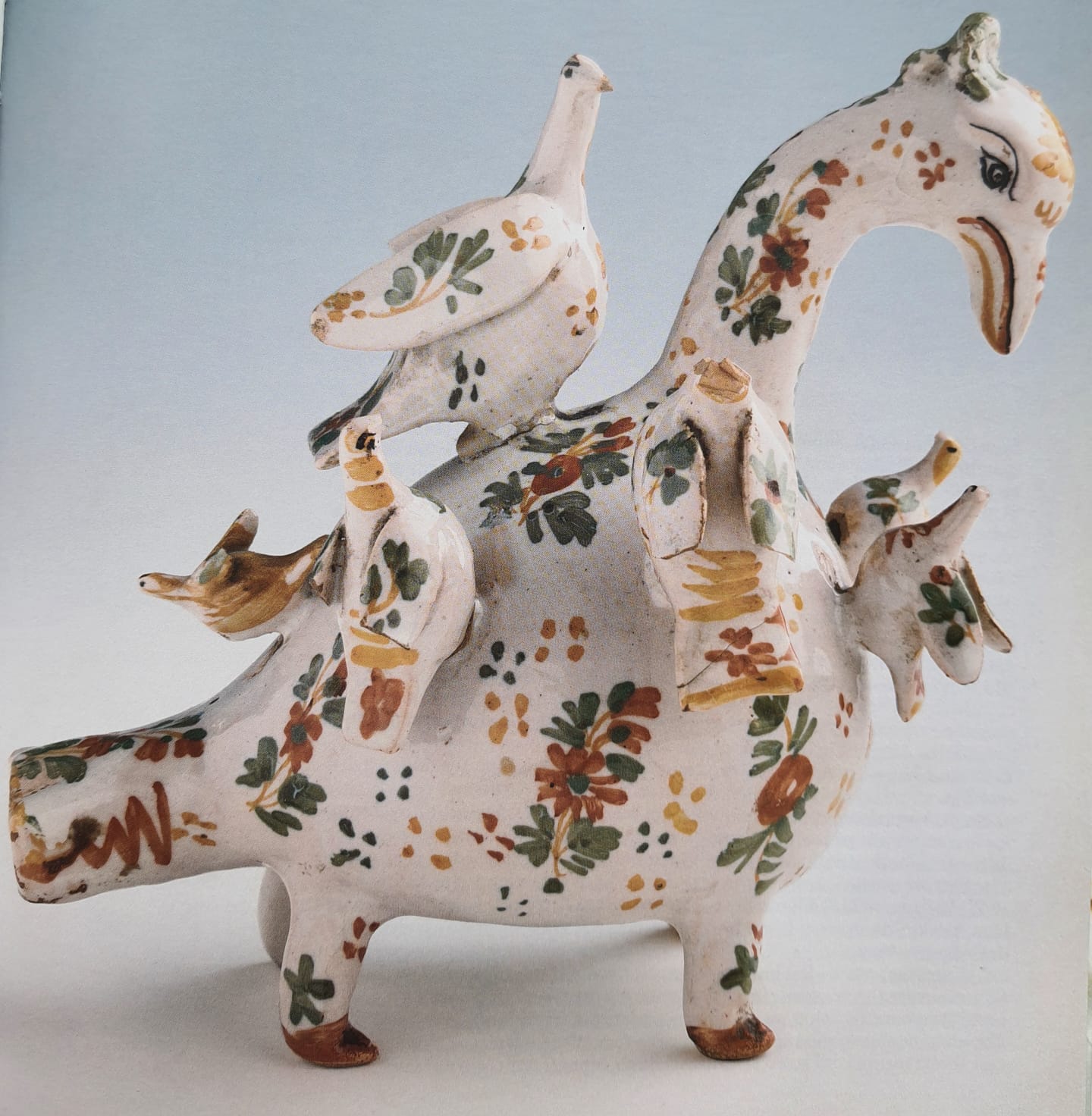 cuco di Antonibon - Parolin (bottega) - manifattura novese (seconda metà XVIII)