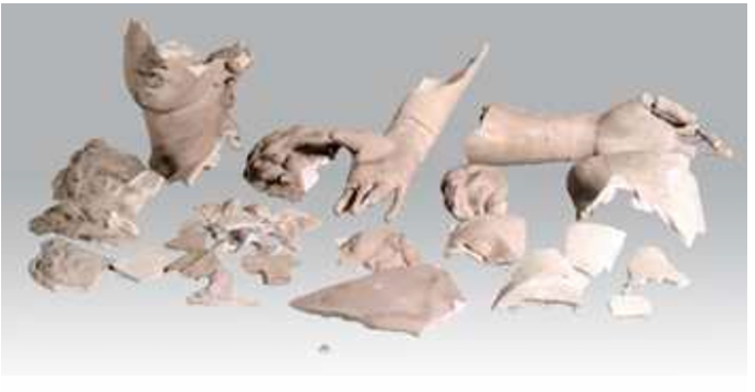 Frammenti della Venere Medici, Frammenti di scultura (scultura/copia, frammento) - ambito italiano (primo quarto XX)