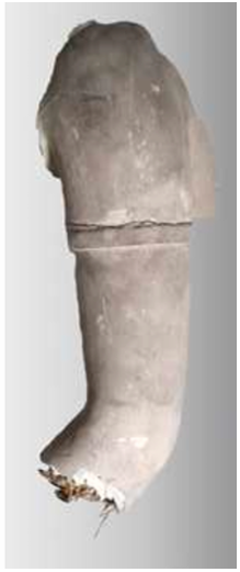 Frammento di braccio della Venere Medici, Frammento di braccio (scultura/copia, frammento) - ambito italiano (primo quarto XX)