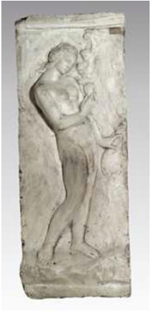 Bassorilievo con Venere (scultura/copia, opera isolata) - ambito italiano (primo quarto XX)