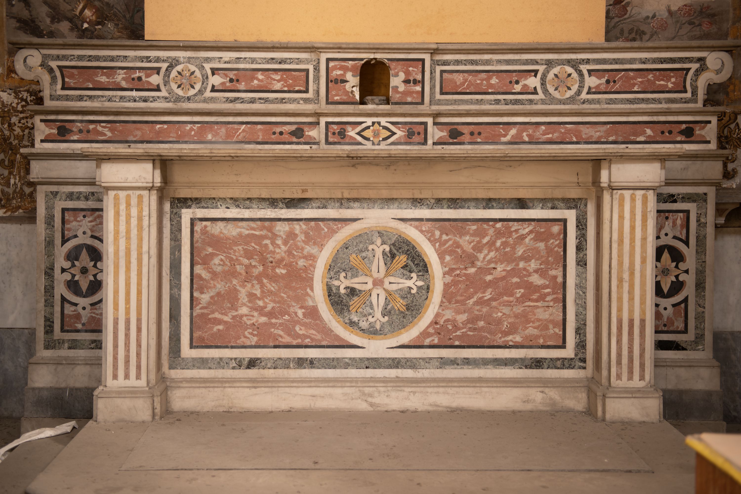 altare - a blocco - bottega napoletana (sec. XVII)