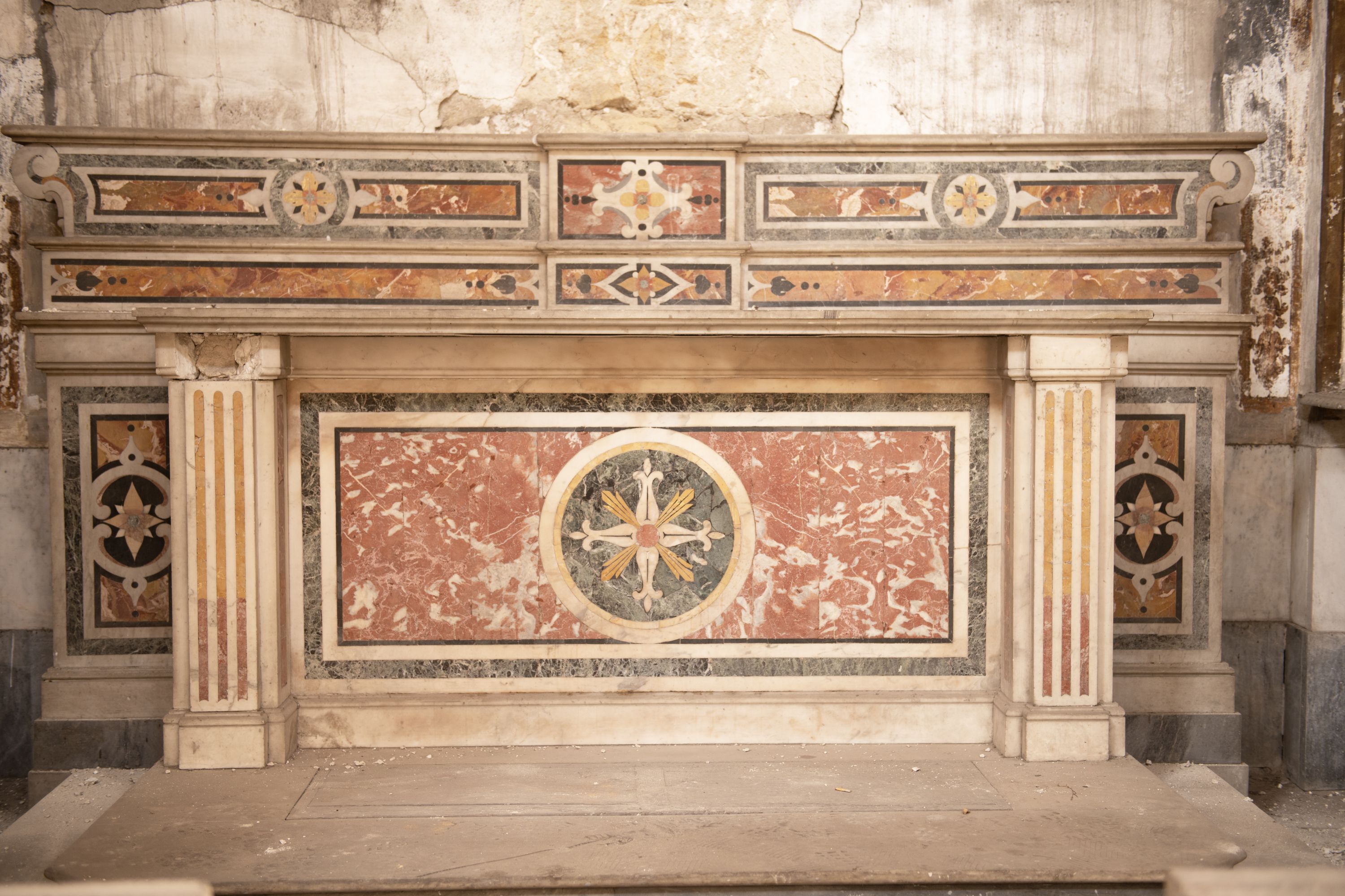 altare - a blocco - bottega napoletana (sec. XVII)