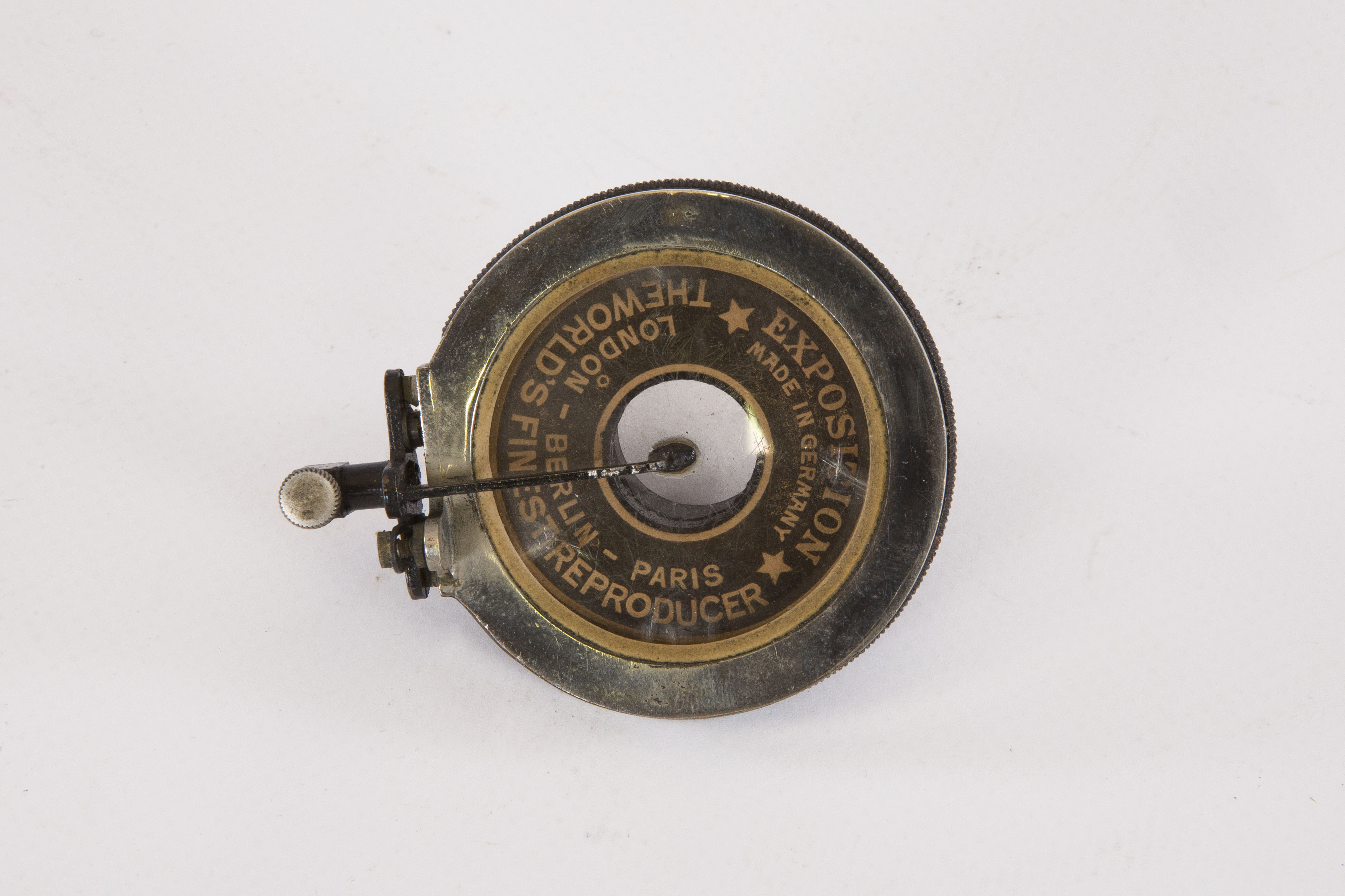 diaframma fonografico di Eldridge R. Johnson Manufacturing Co (prima metà XX)