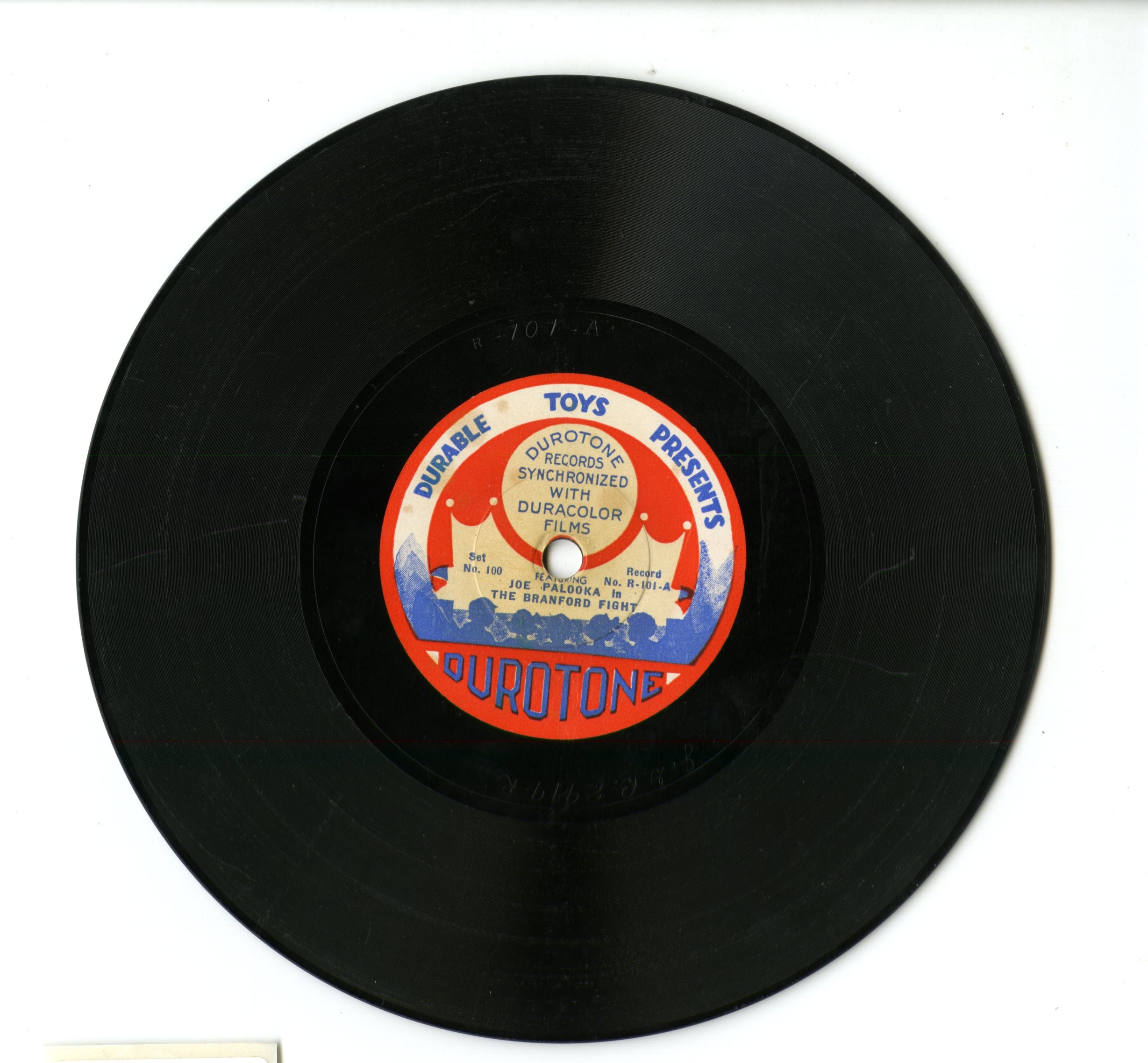 disco fonografico di Durable Toy & Novelty Corp (prima metà XX)