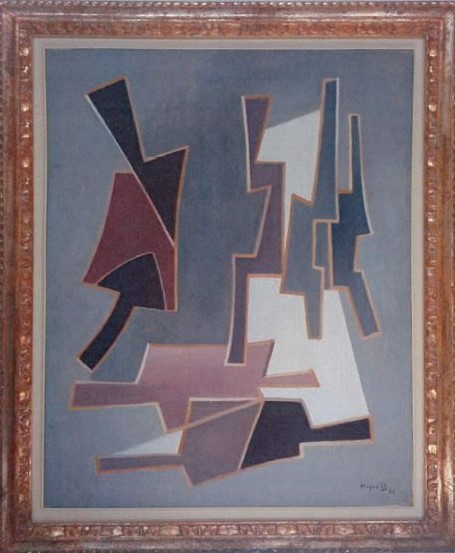 Tranquillità siderale, Figurazione astratta (dipinto) di Magnelli Alberto (XX)