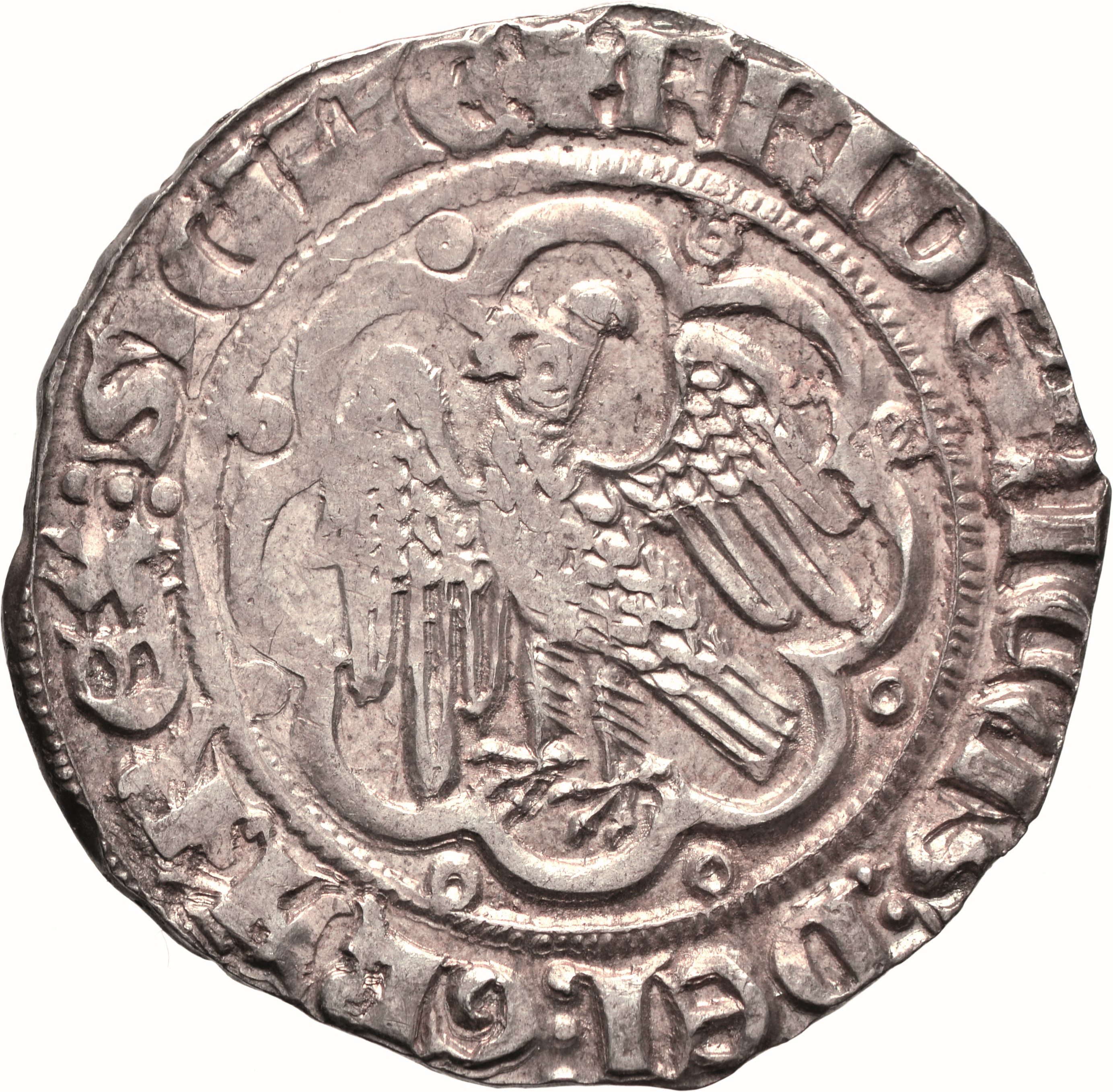 moneta - Pierreale o Carlino (SECOLI/ XIV)
