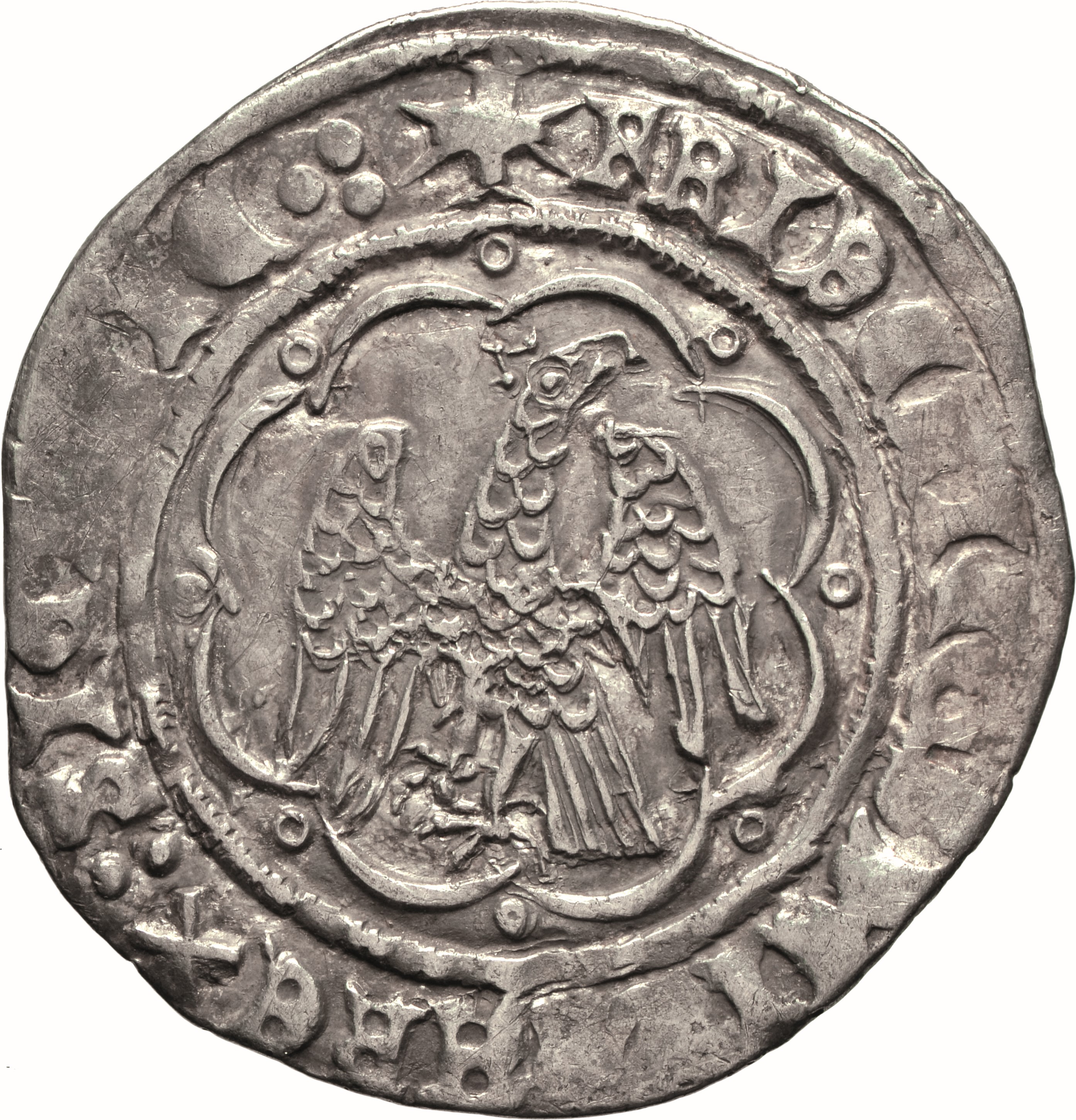 moneta - Pierreale o Carlino (SECOLI/ XIV)