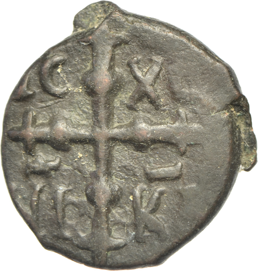 moneta - Follaro (SECOLI/ XII)