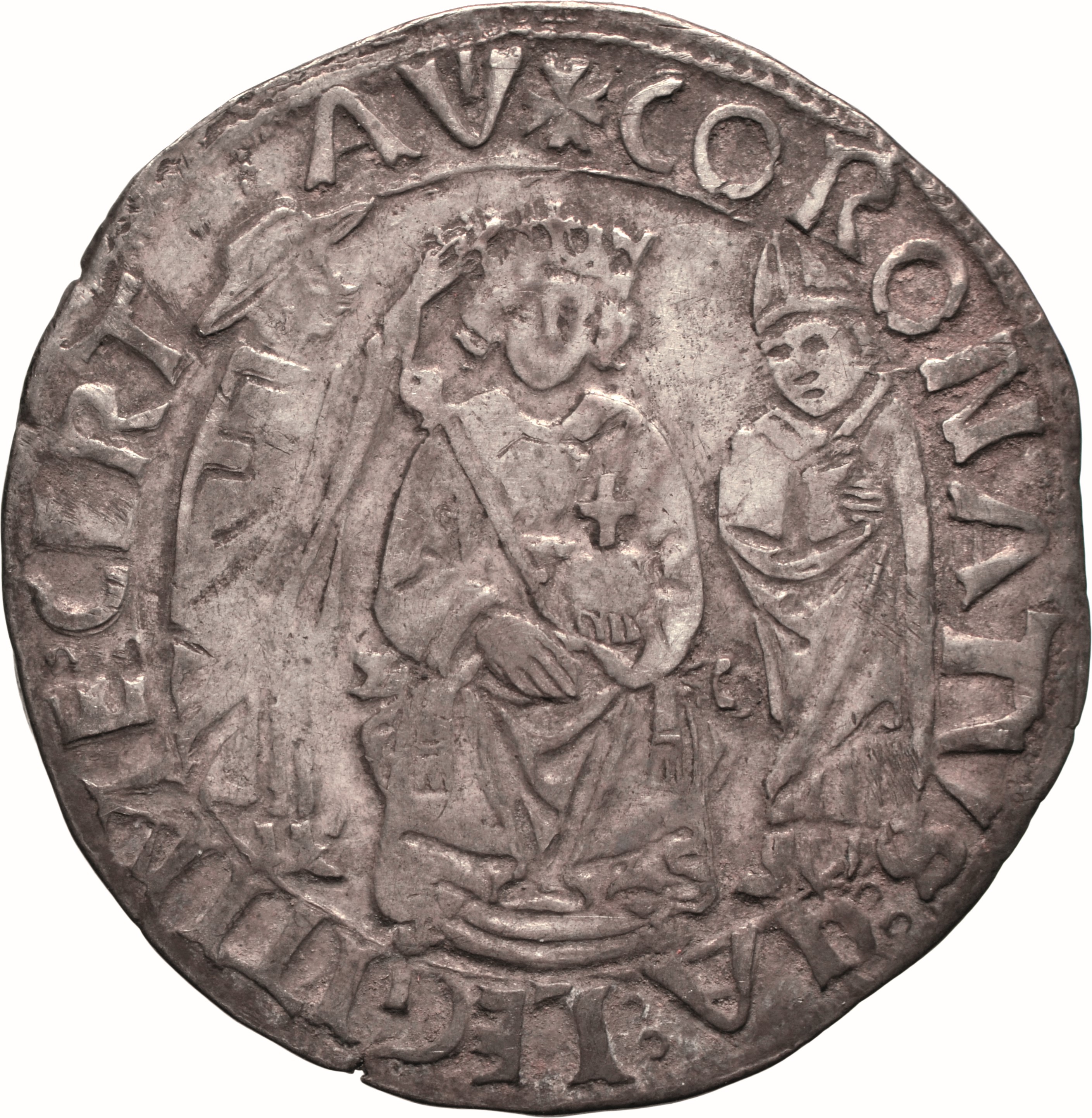 moneta - Carlino nuovo (o Coronato) (SECOLI/ XV)