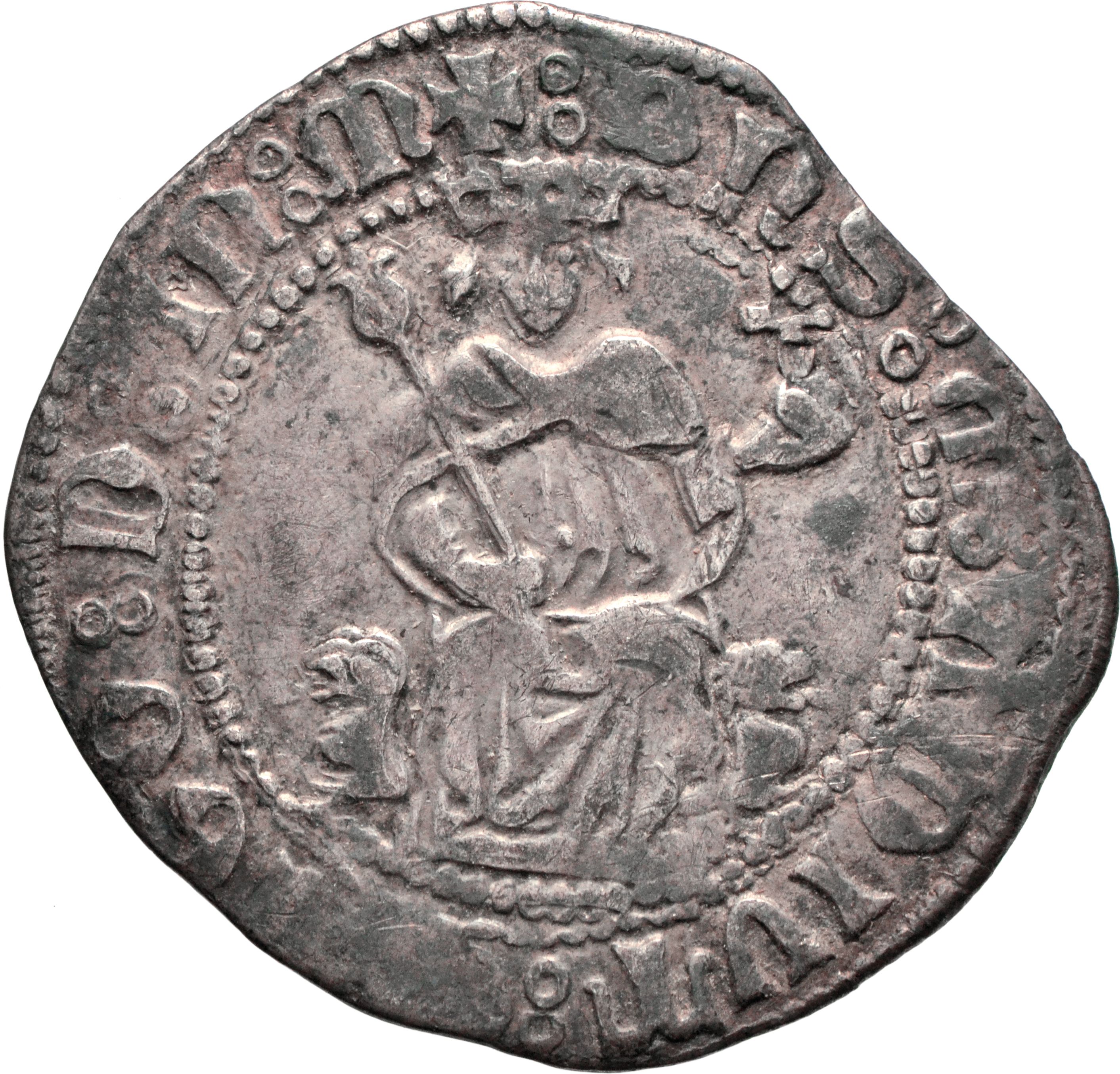 moneta - Carlino (metà SECOLI/ XV)