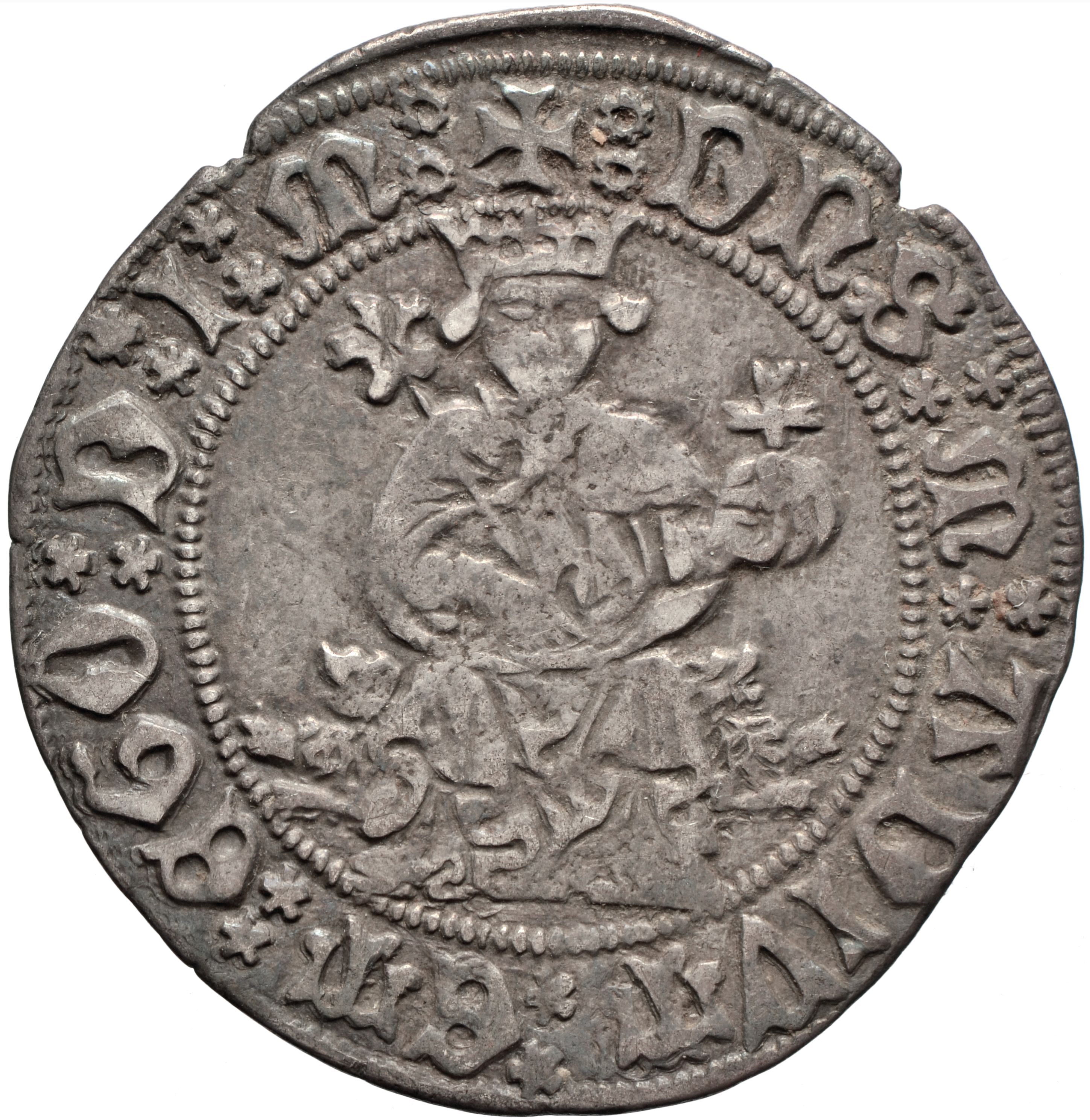 moneta - Carlino (metà SECOLI/ XV)