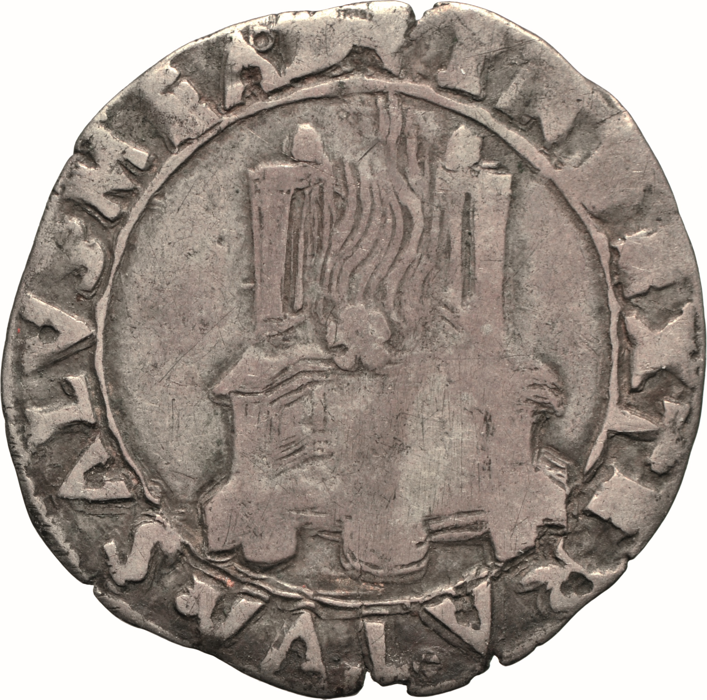 moneta - Mezzo Carlino (SECOLI/ XV)