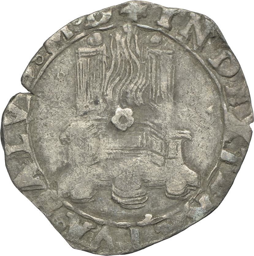 moneta - Mezzo Carlino (SECOLI/ XV)