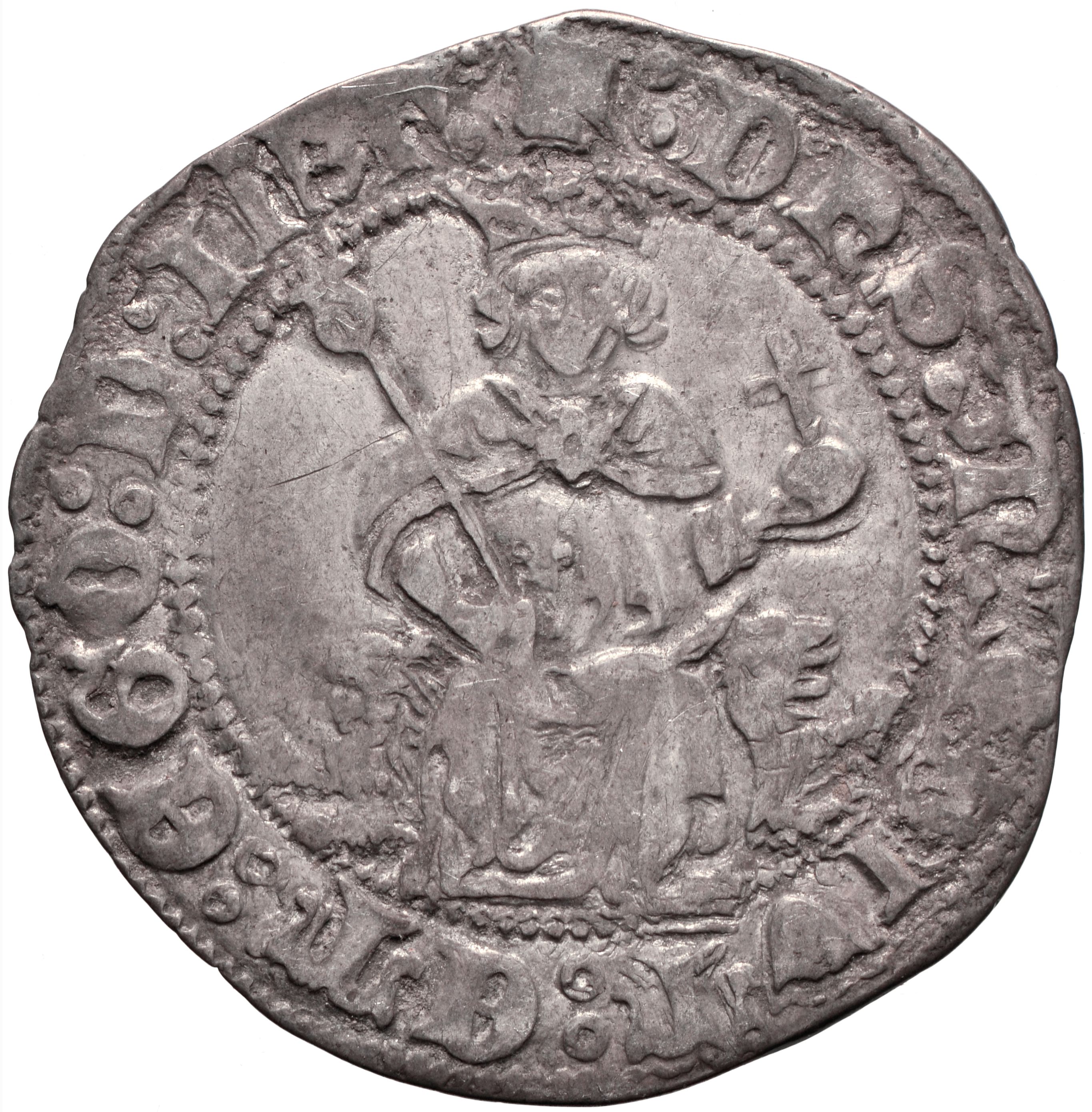 moneta - Carlino (metà SECOLI/ XV)