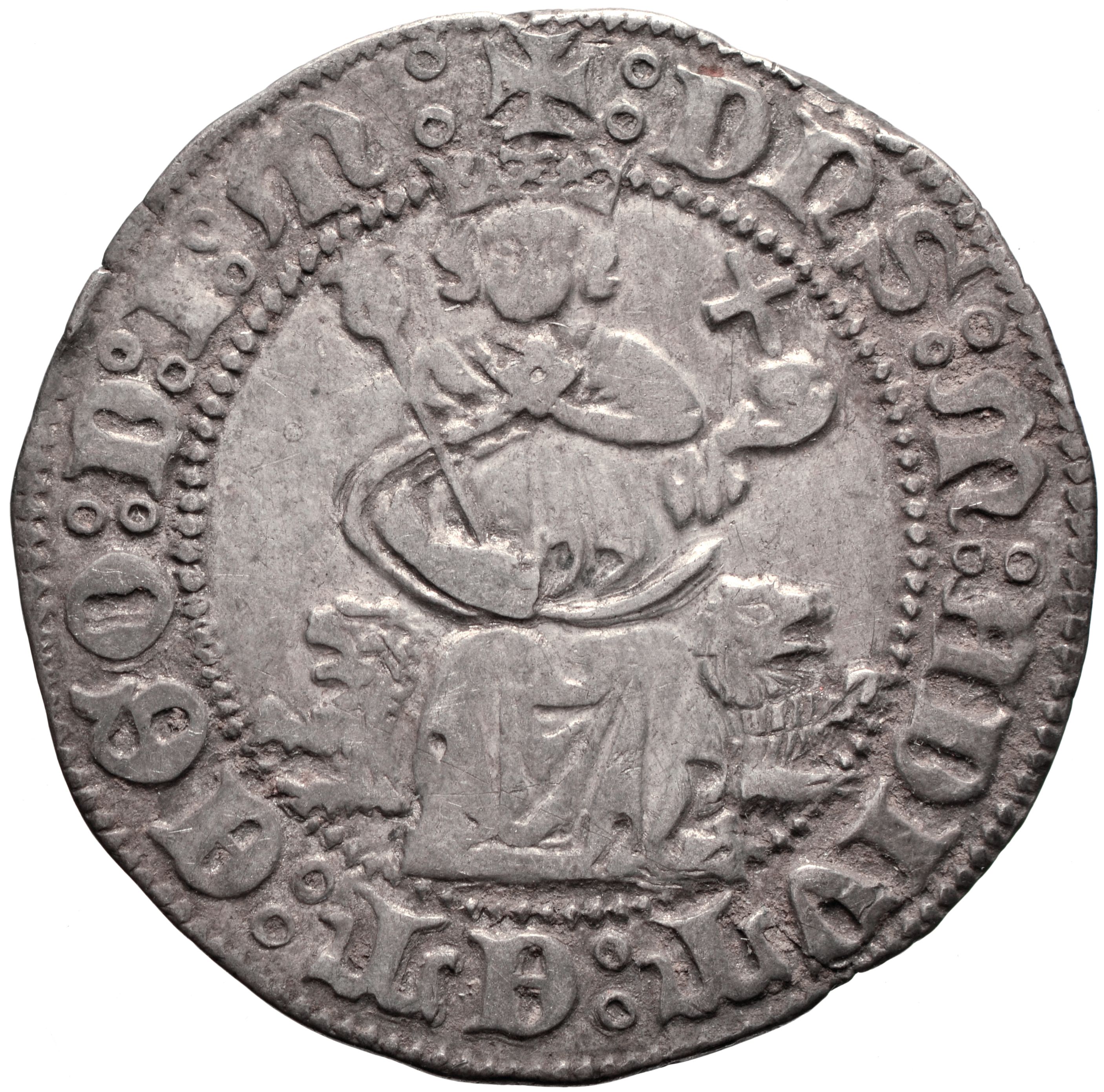 moneta - Carlino (metà SECOLI/ XV)